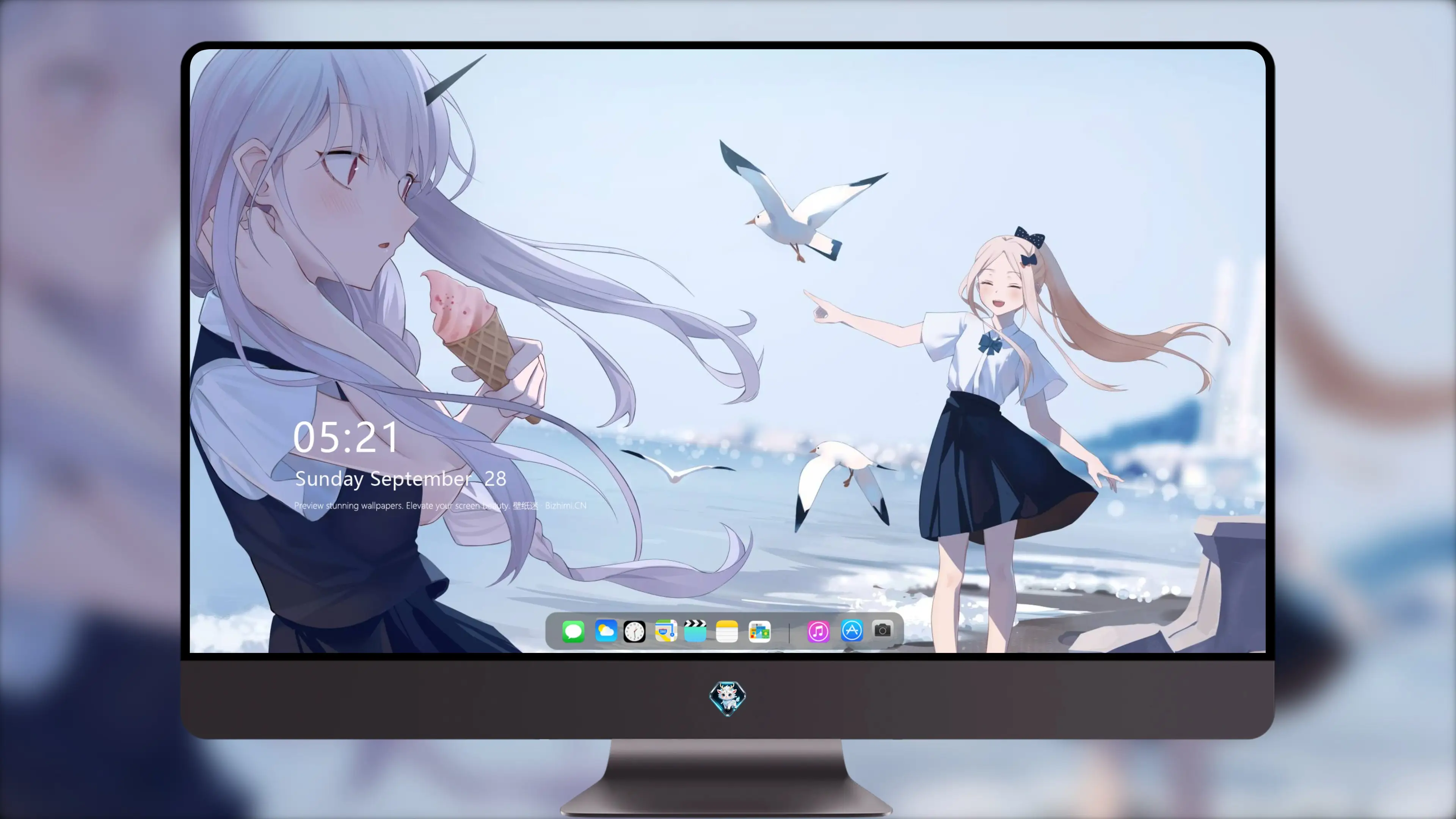 淡雅极简壁纸 4K 高清无水印 干净桌面提升专注度