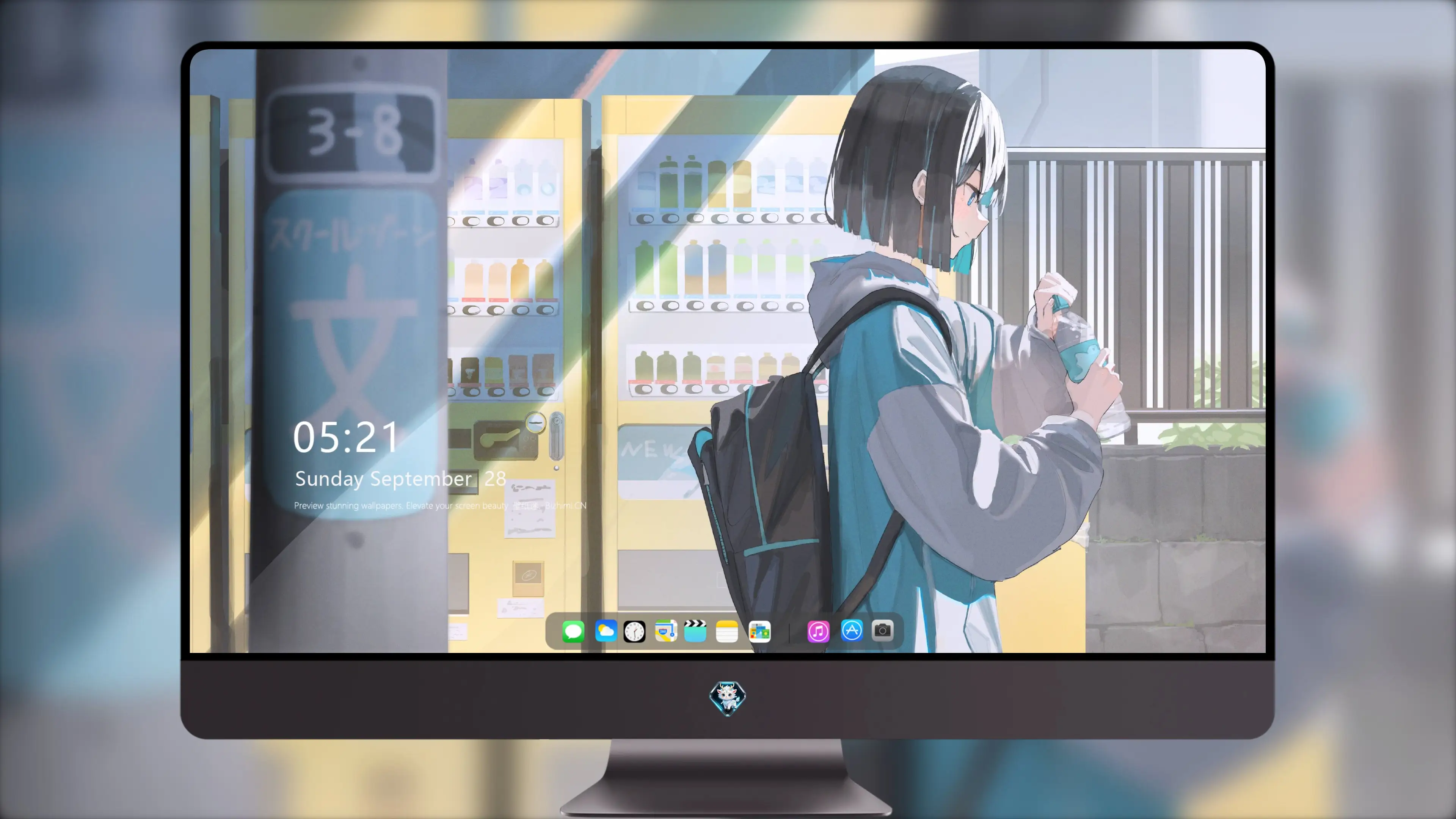 原画级电脑背景 柔和 全尺寸 宽屏桌面适配