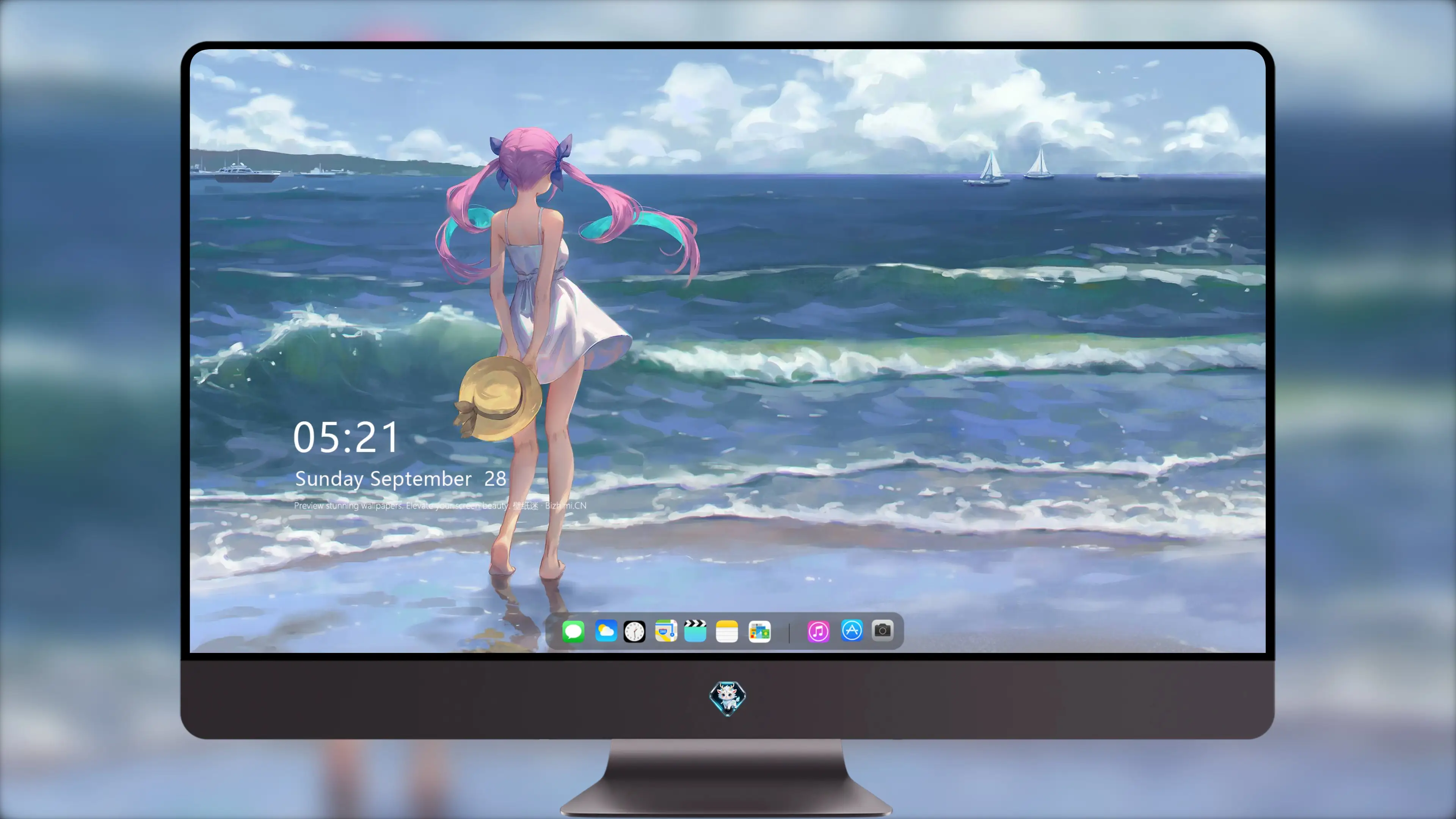 海边的少女