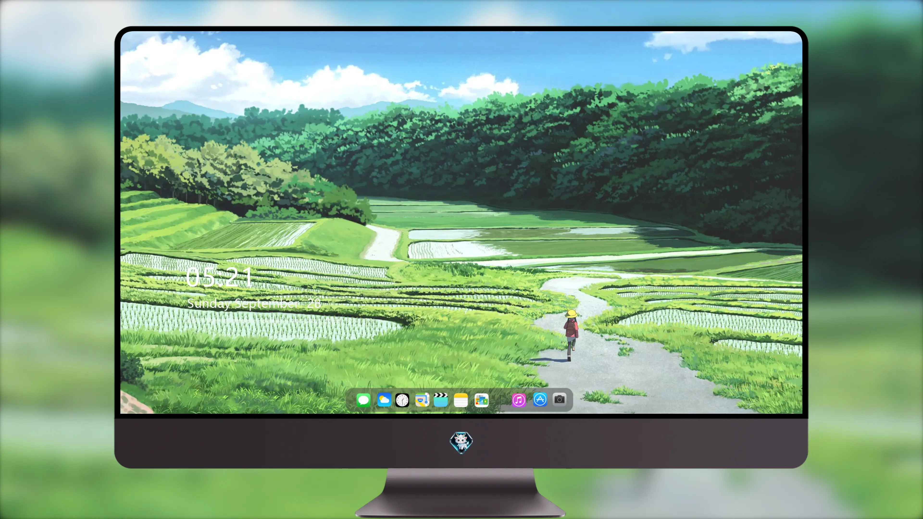 高端视觉桌面 4K 超清全屏 质感桌面首选
