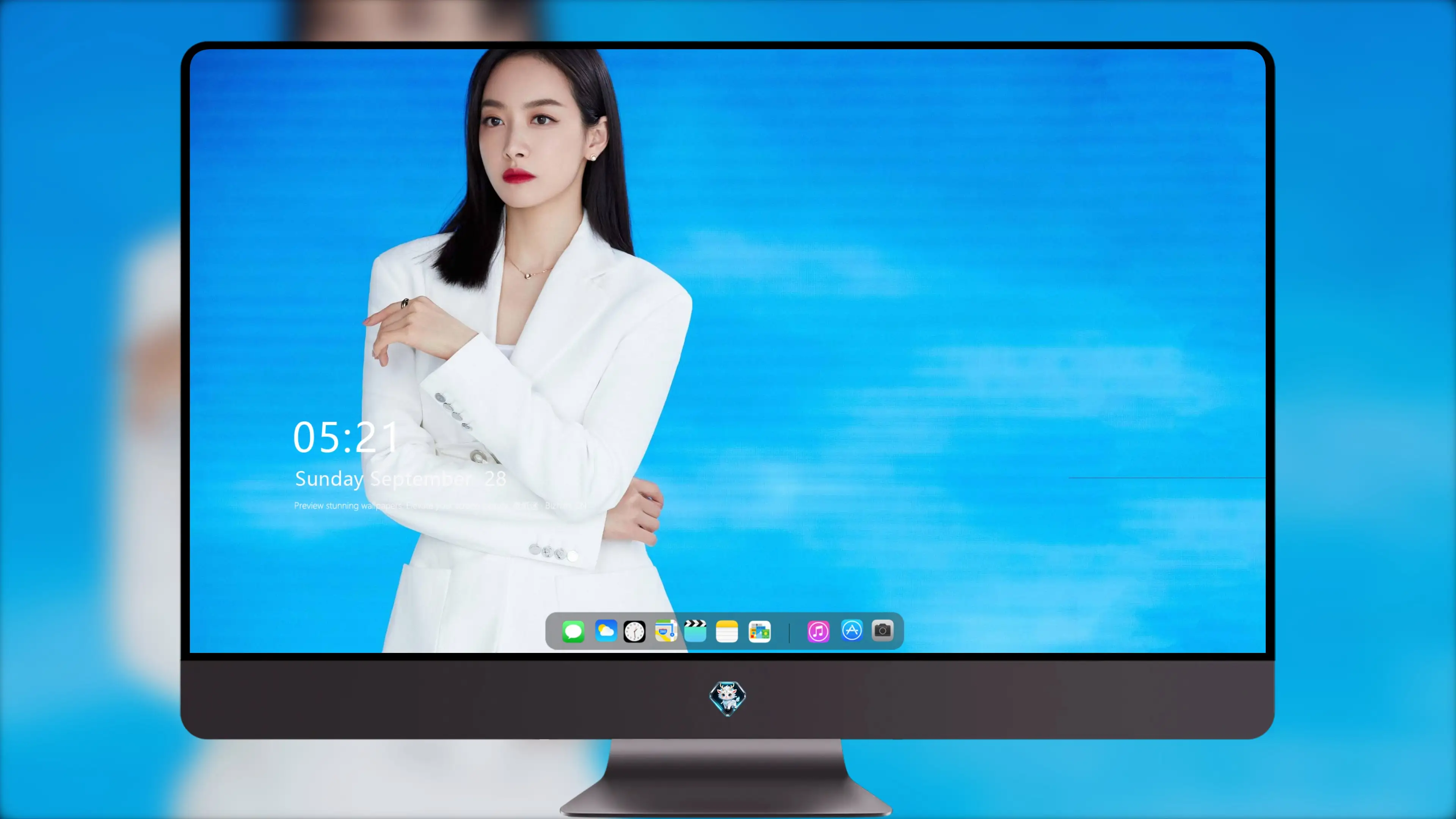 轻柔视觉大图 全屏 高清素材 轻量化全屏适配