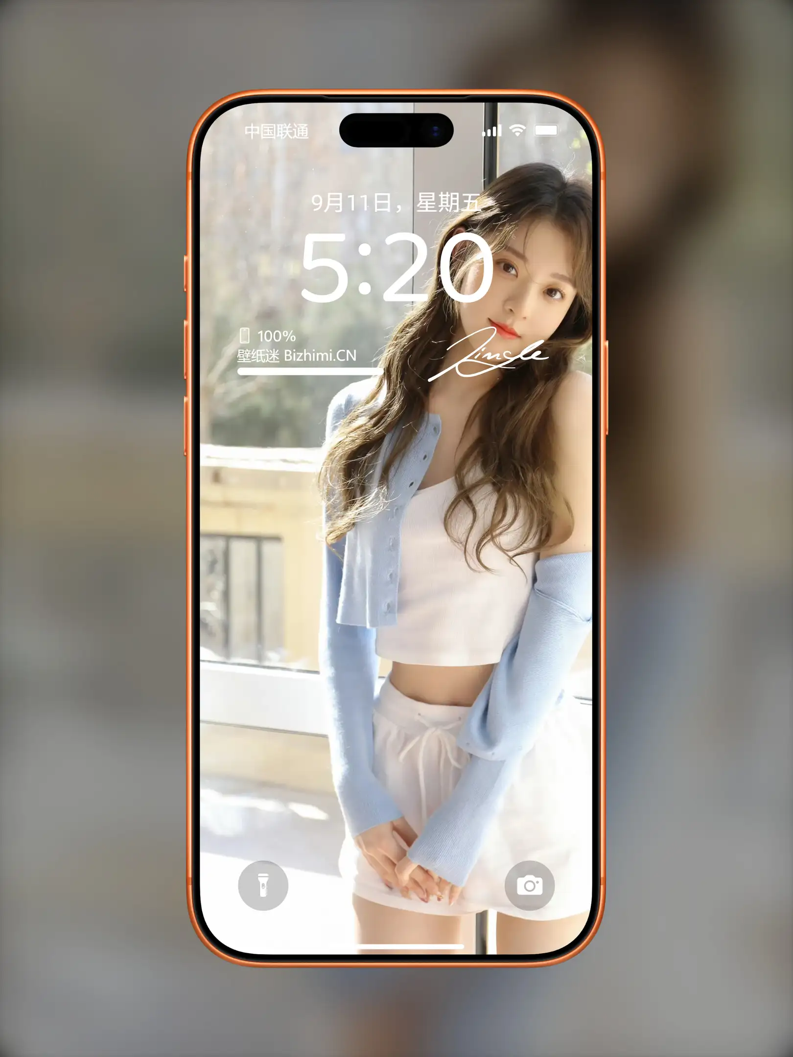 4K高清女神图片 美女图 小米手机锁屏