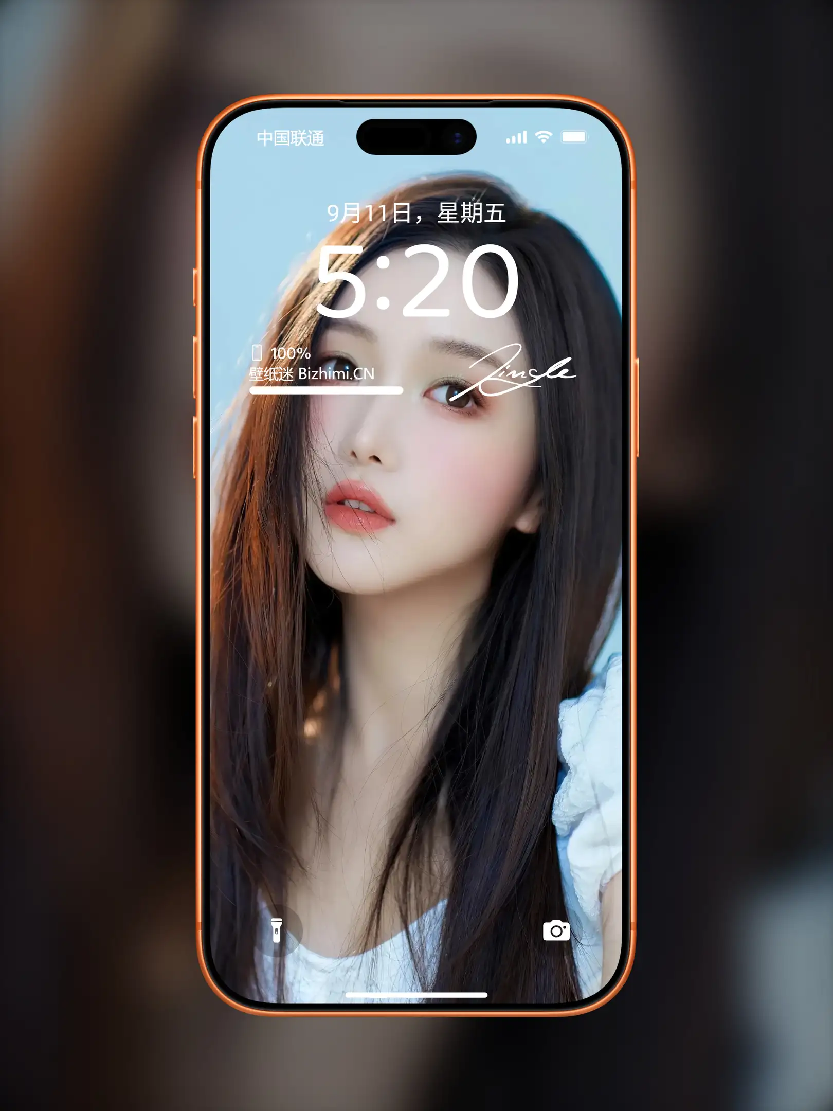 4K高清女神图片 美女手机锁屏 色彩搭配超和谐
