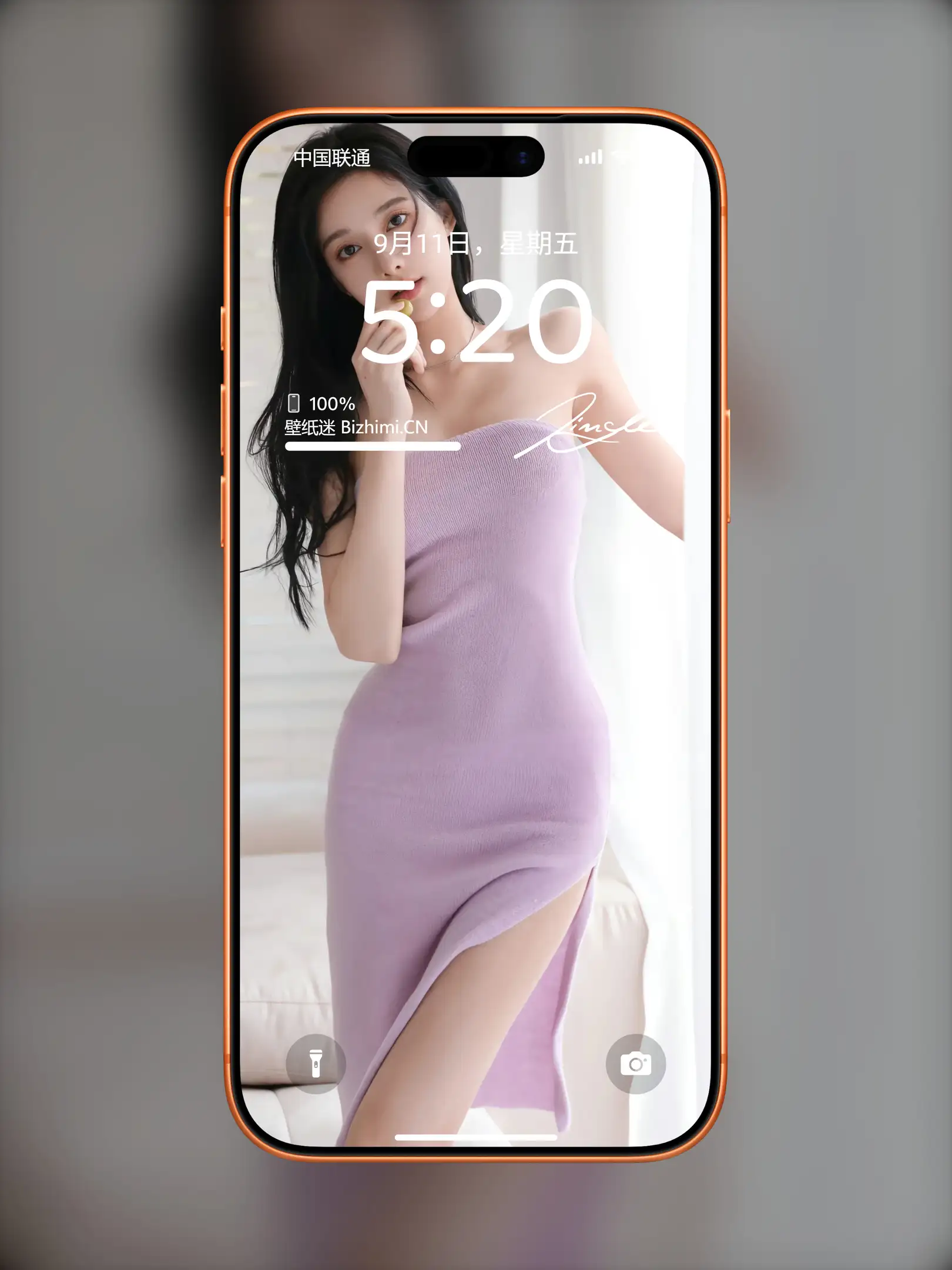 4K高清女神图片 美女图 小米手机锁屏