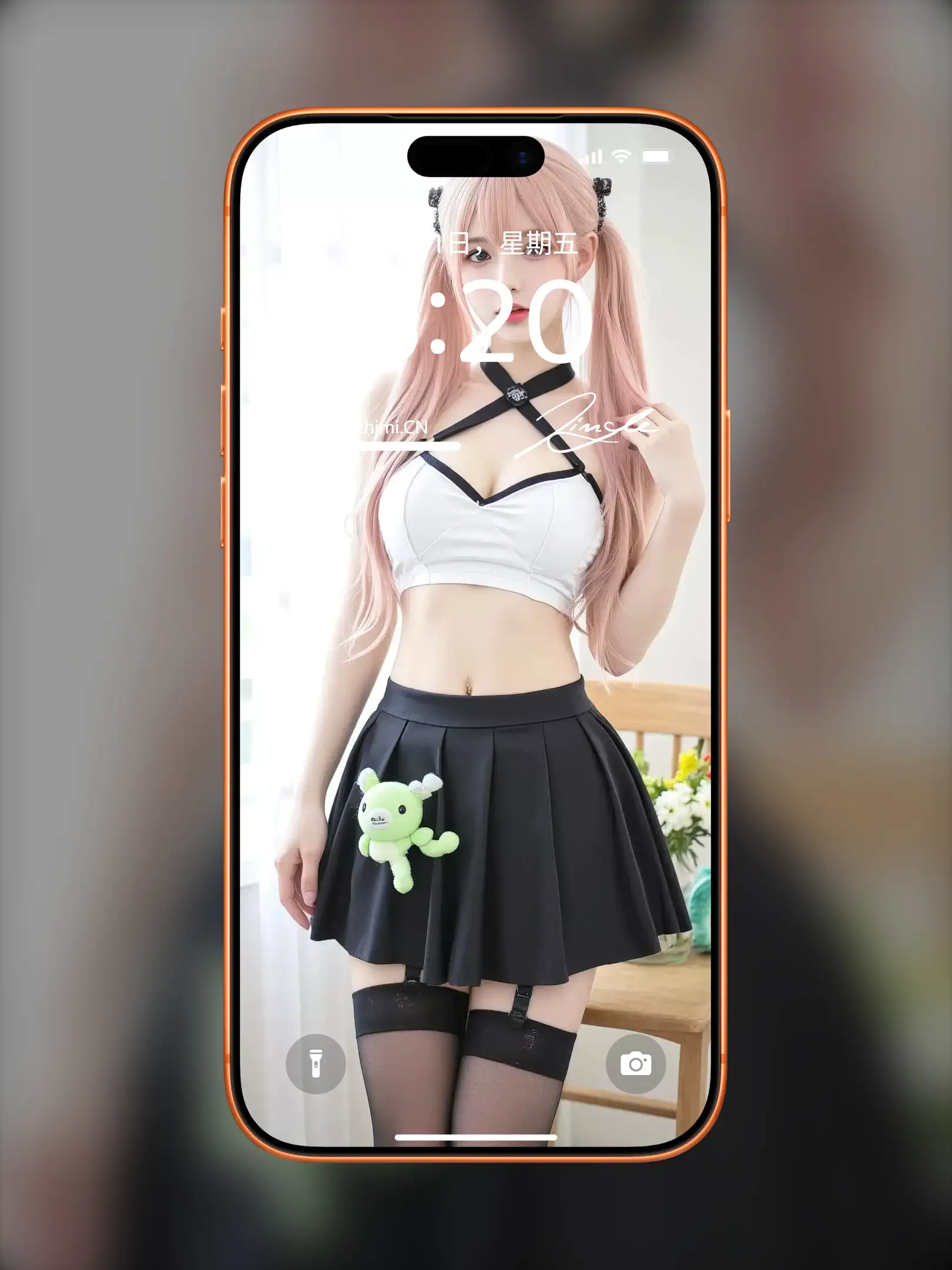 气质女孩高清人像写真图片 优雅女子图片锁屏