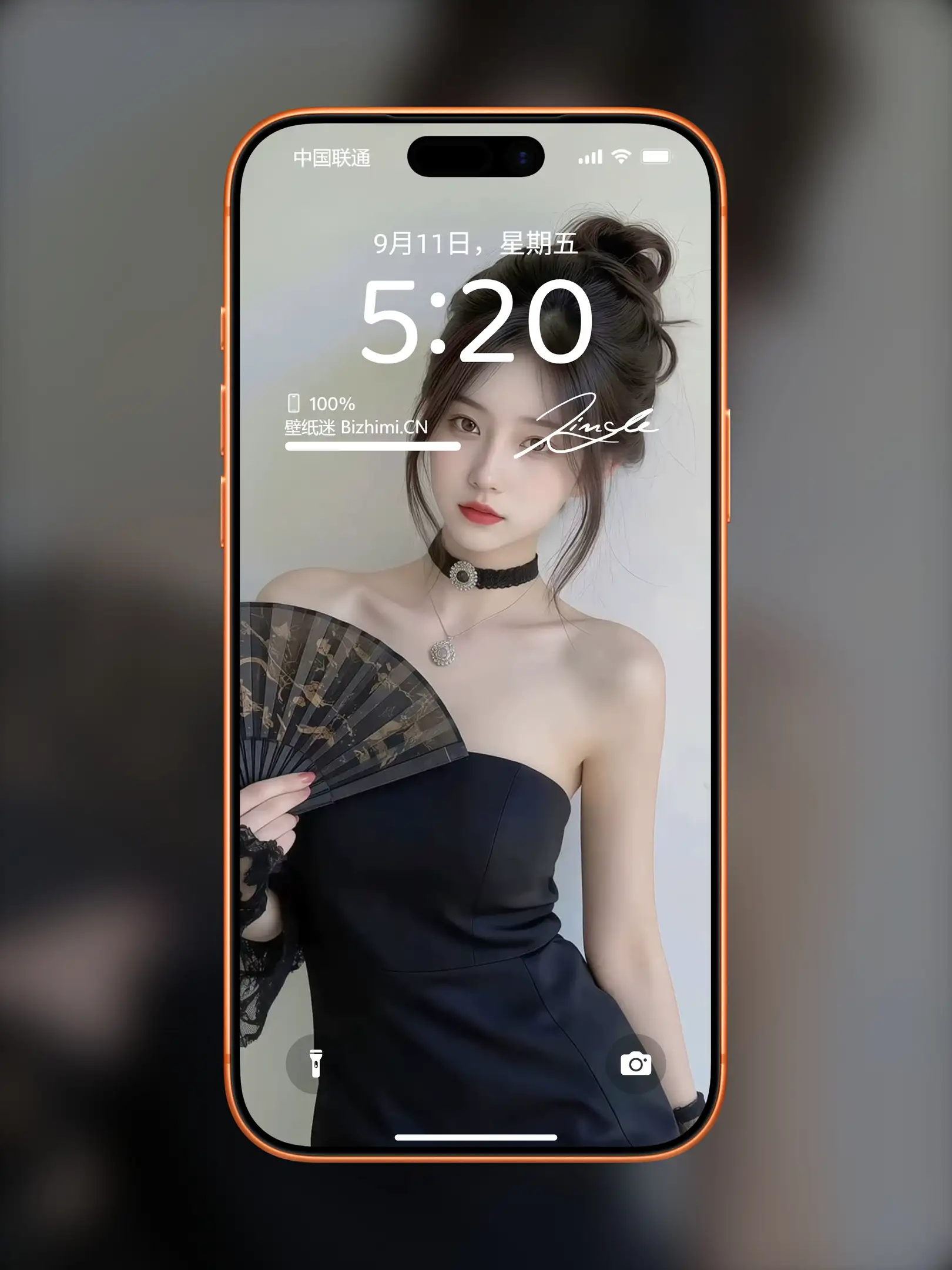 气质女孩高清人像写真图片 优雅女子图片锁屏