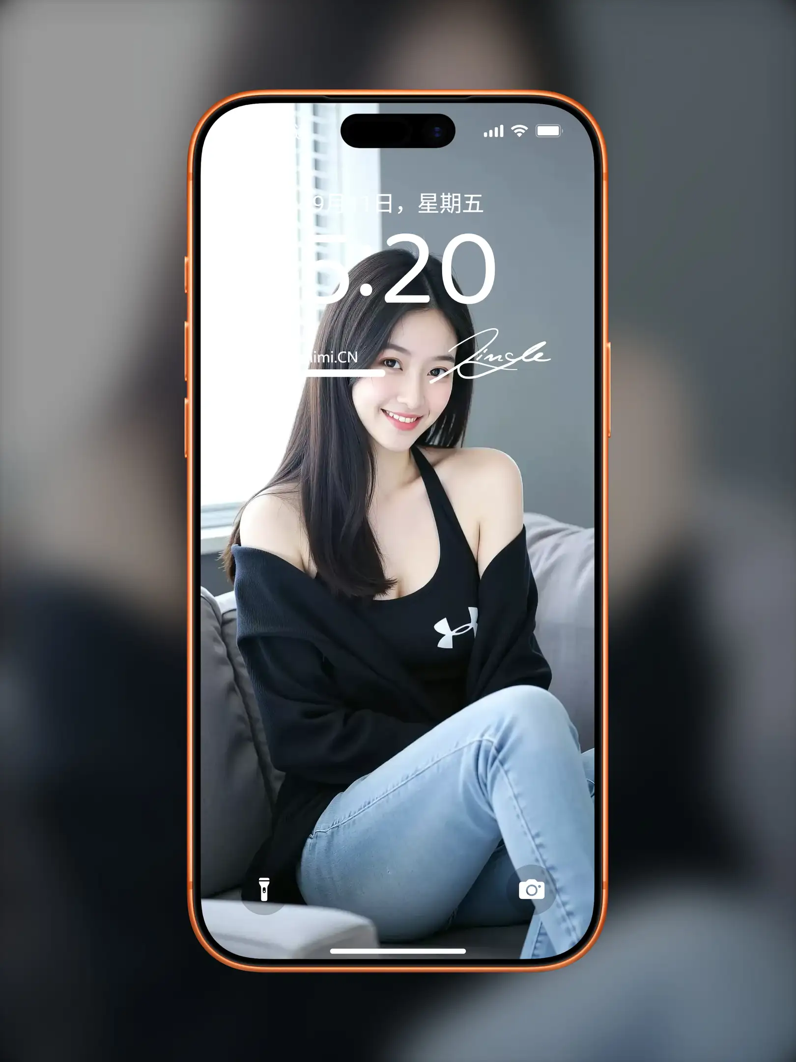气质女孩高清人像写真图片 优雅女子图片锁屏
