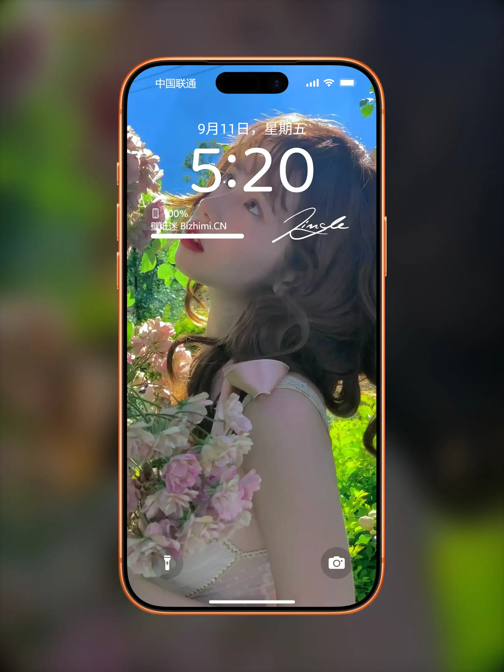 楚楚动人的 女孩高清肖像 照片 手机锁屏壁纸