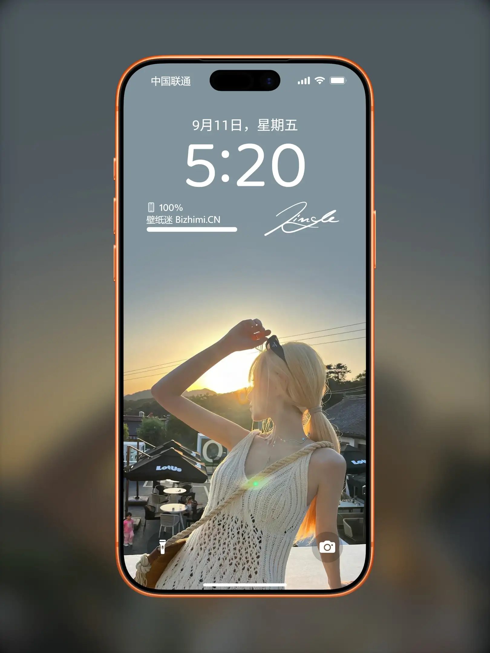 性感迷人的 女孩时尚写真 照片 ipad手机锁屏