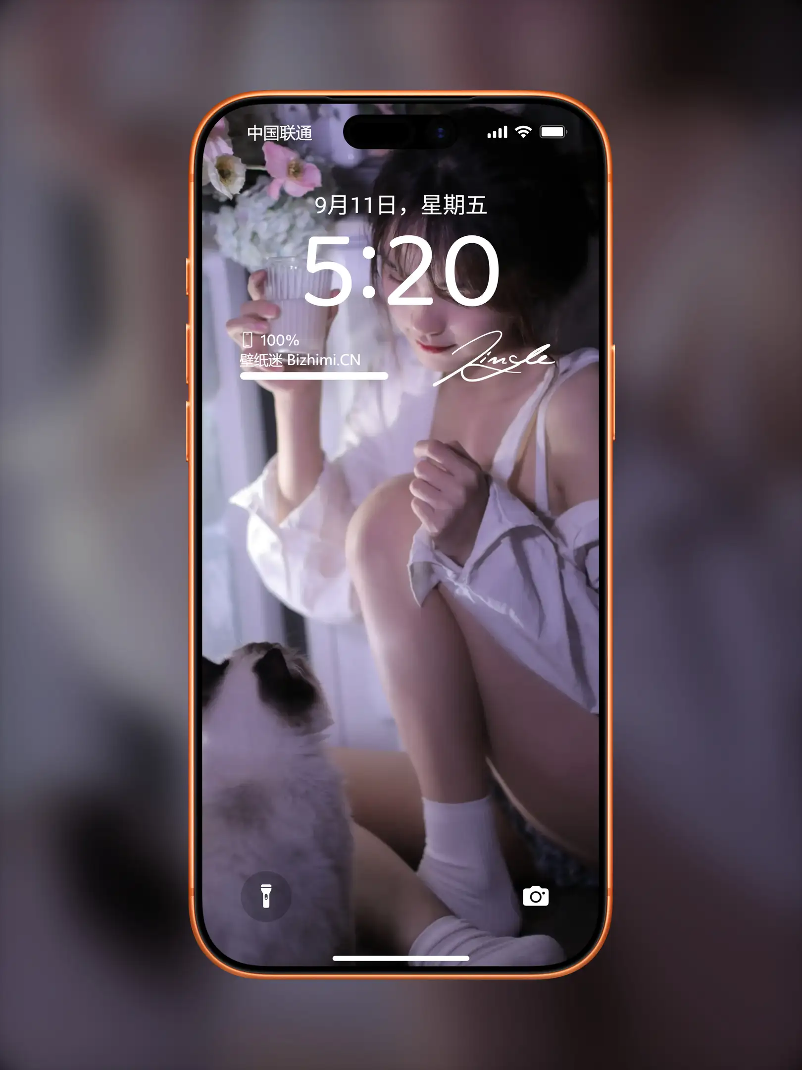 甜美动人的 女孩生活快照 照片 高清ipad壁纸