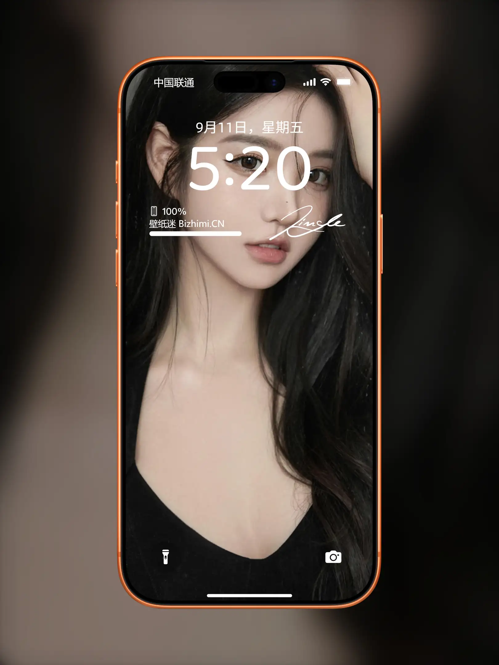 清纯可爱的 女孩时尚大片 照片 精美锁屏壁纸