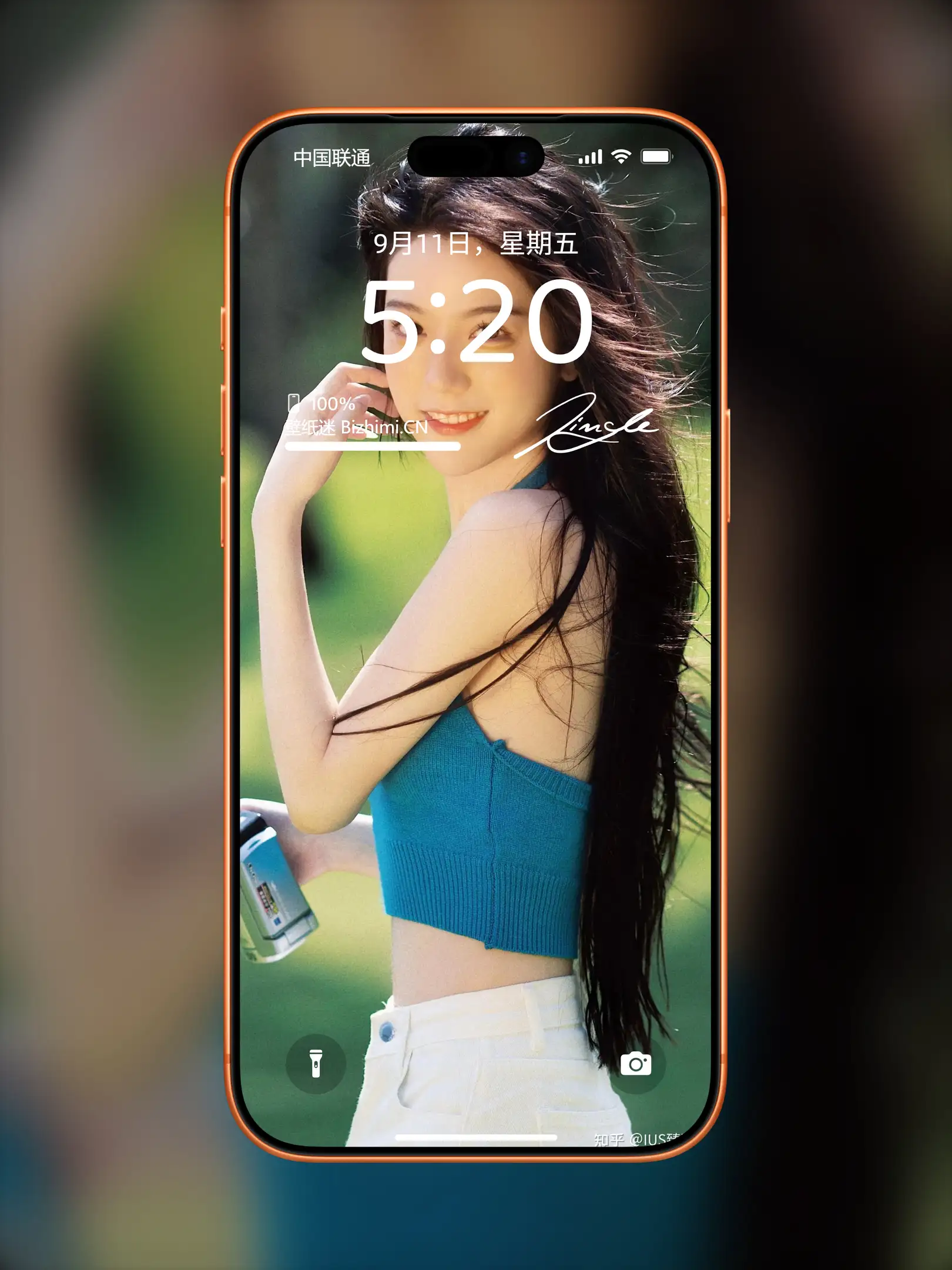 性感迷人的 女孩时尚写真 照片 ipad手机锁屏