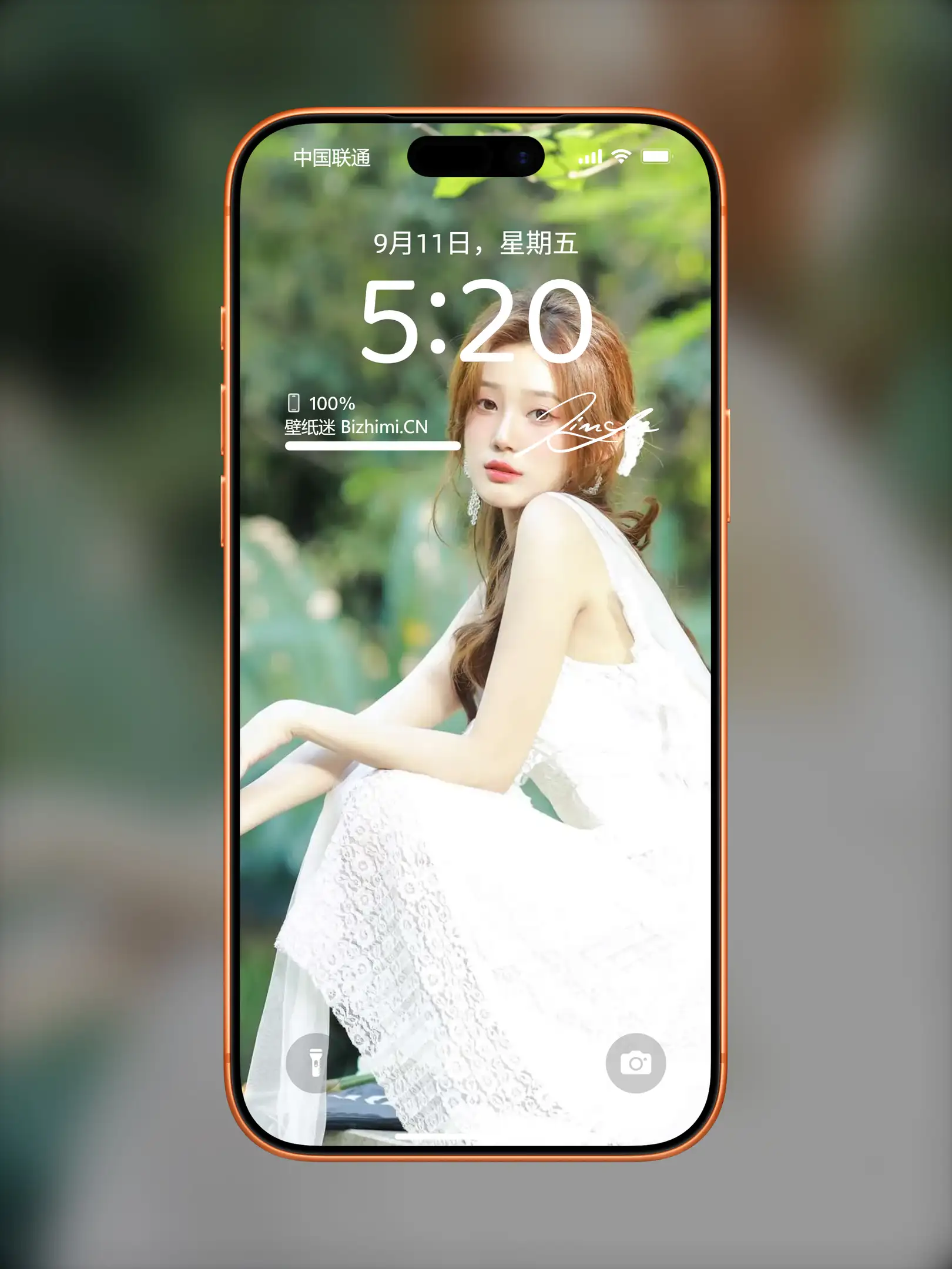 性感迷人的 女孩时尚写真 照片 ipad手机锁屏