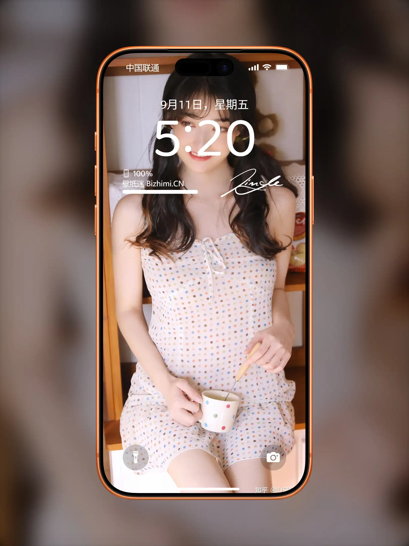 靓丽多姿的 女孩唯美写真 照片 优质手机锁屏