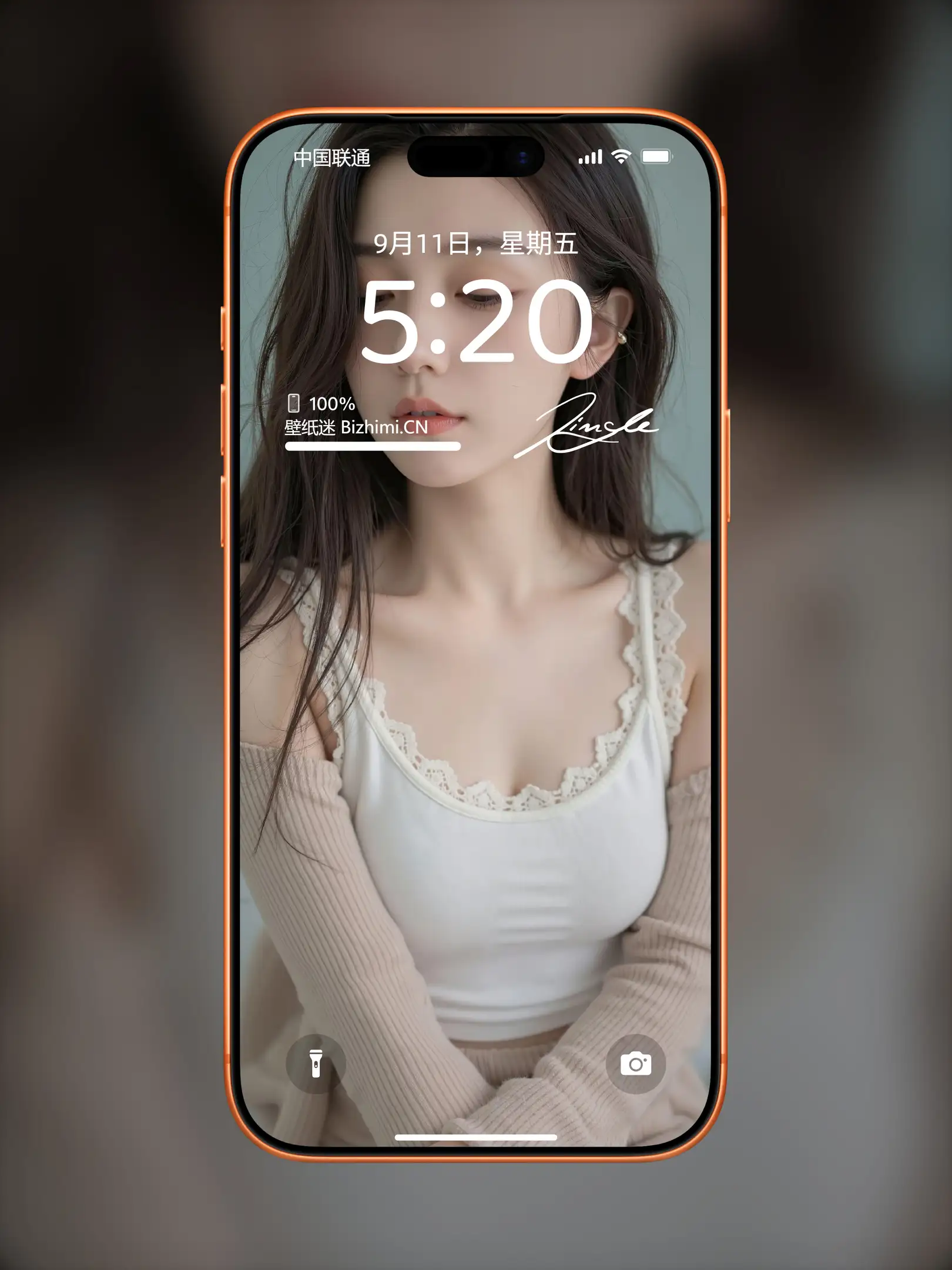 甜美动人的 女孩生活快照 照片 高清ipad壁纸