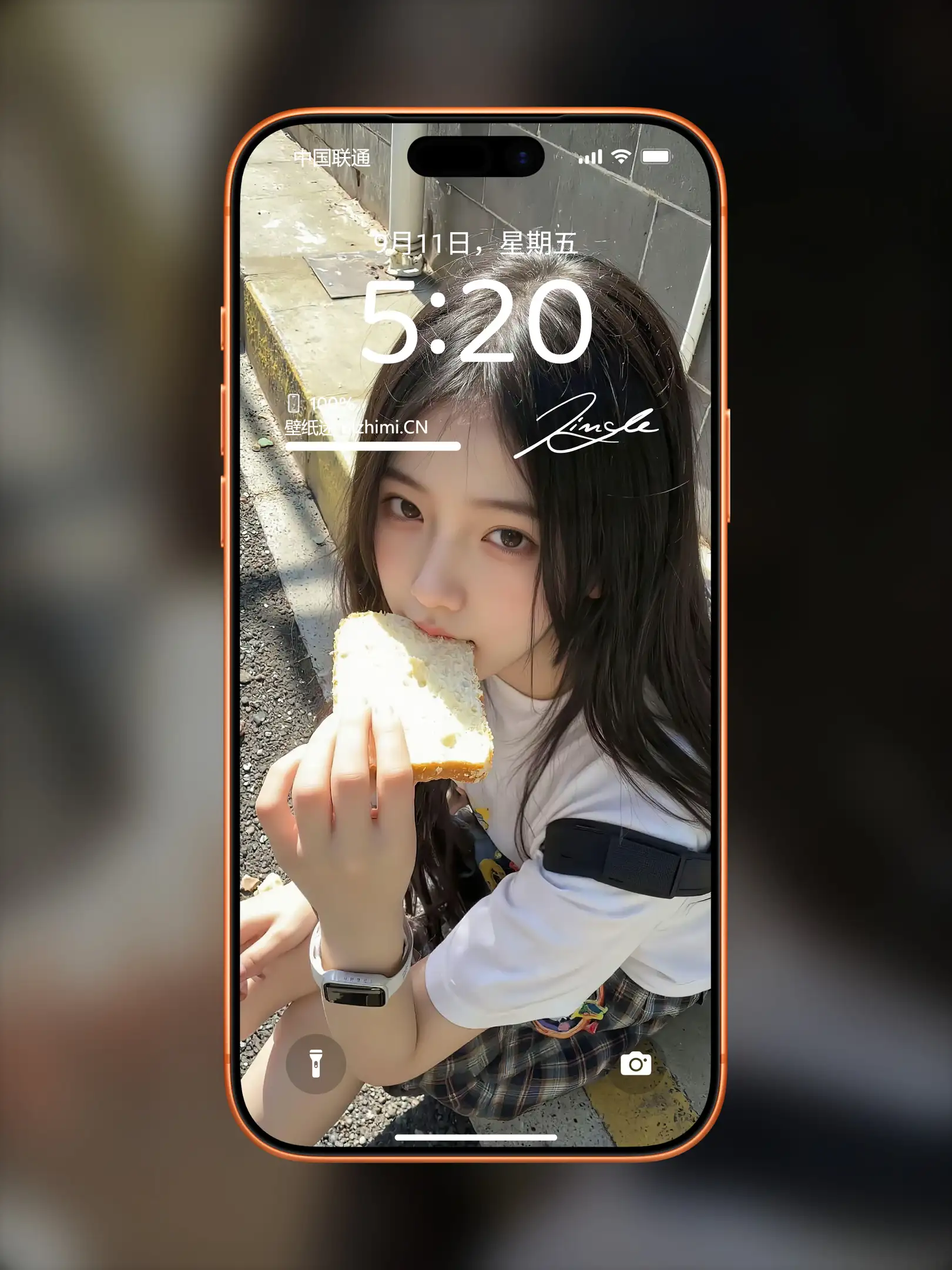 气质优雅的 女孩人像写真 照片 女神手机锁屏