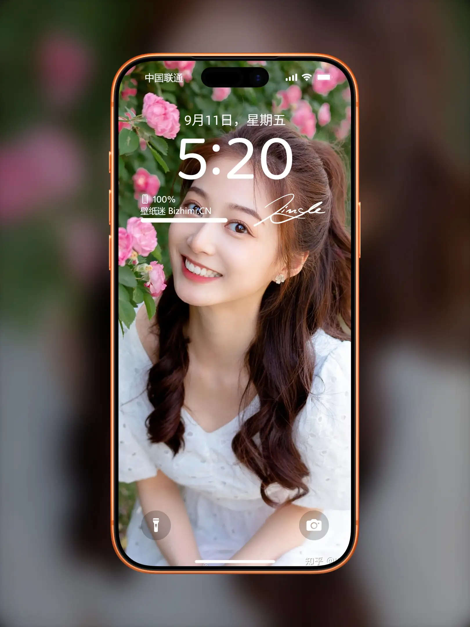 甜美动人的 女孩街拍美图 照片 唯美壁纸图片