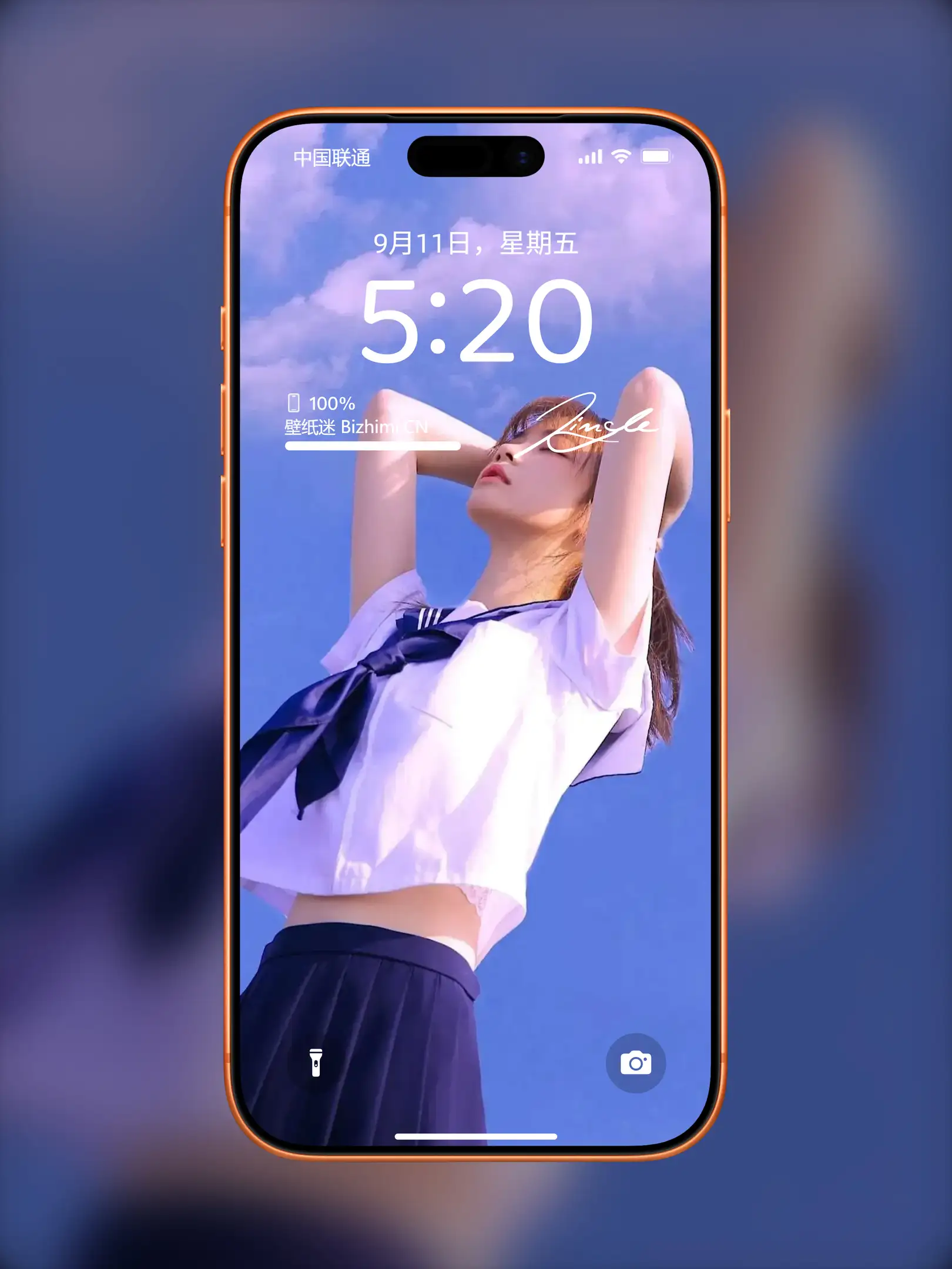 清新脱俗的 女孩时尚大片 照片 精美锁屏壁纸