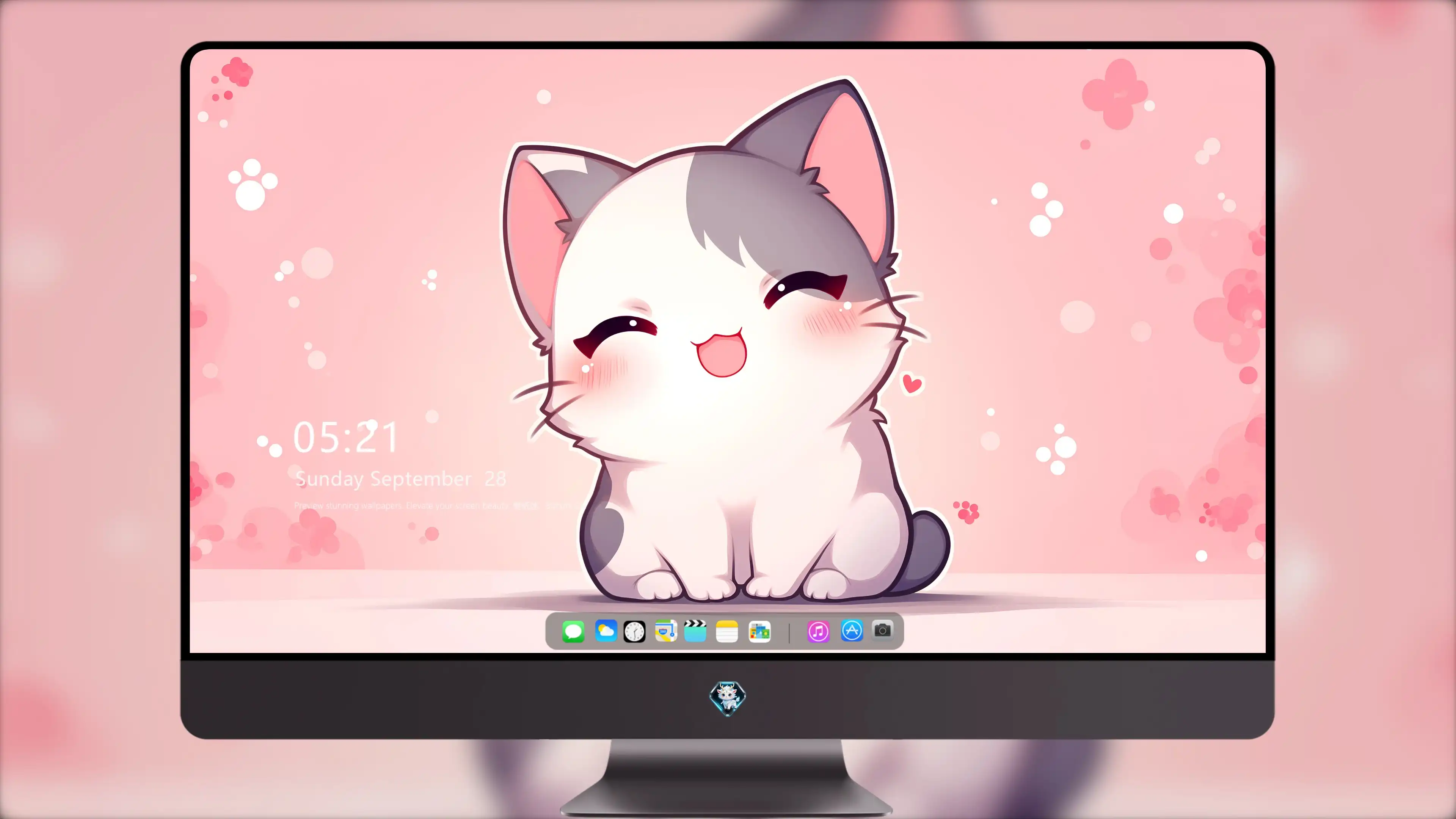 可爱猫咪壁纸 小猫高清摄影图片