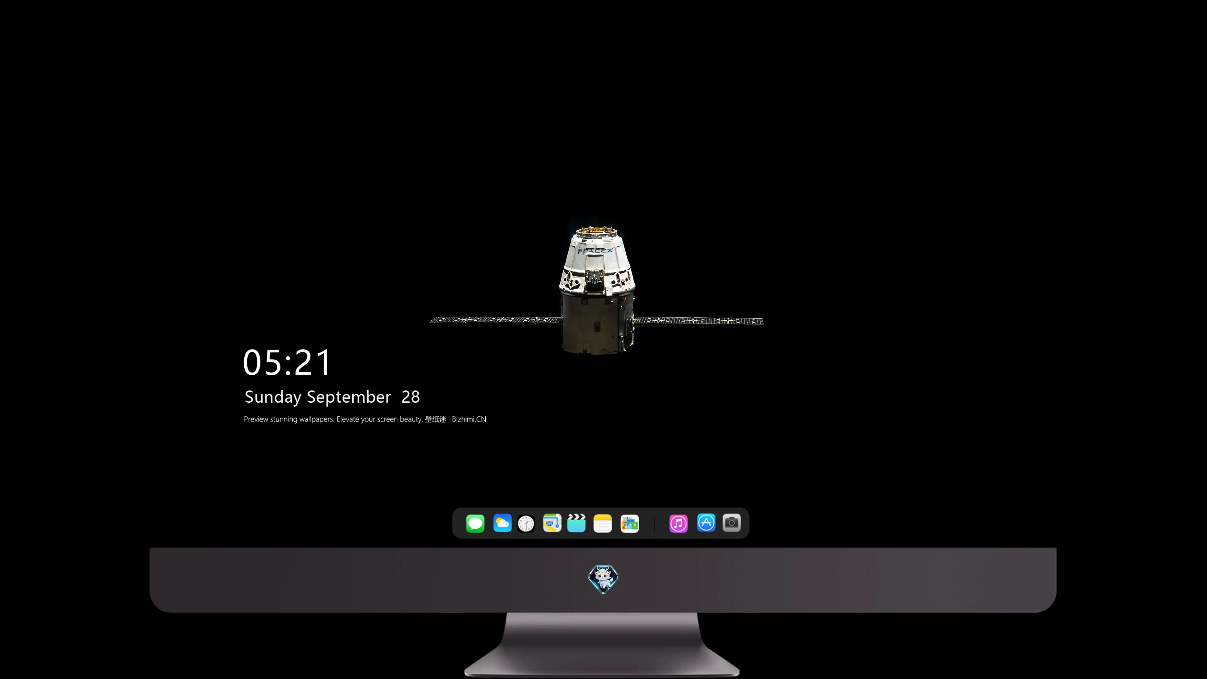4K超清 未来的 飞机航天SpaceX 航天背景 桌面背景