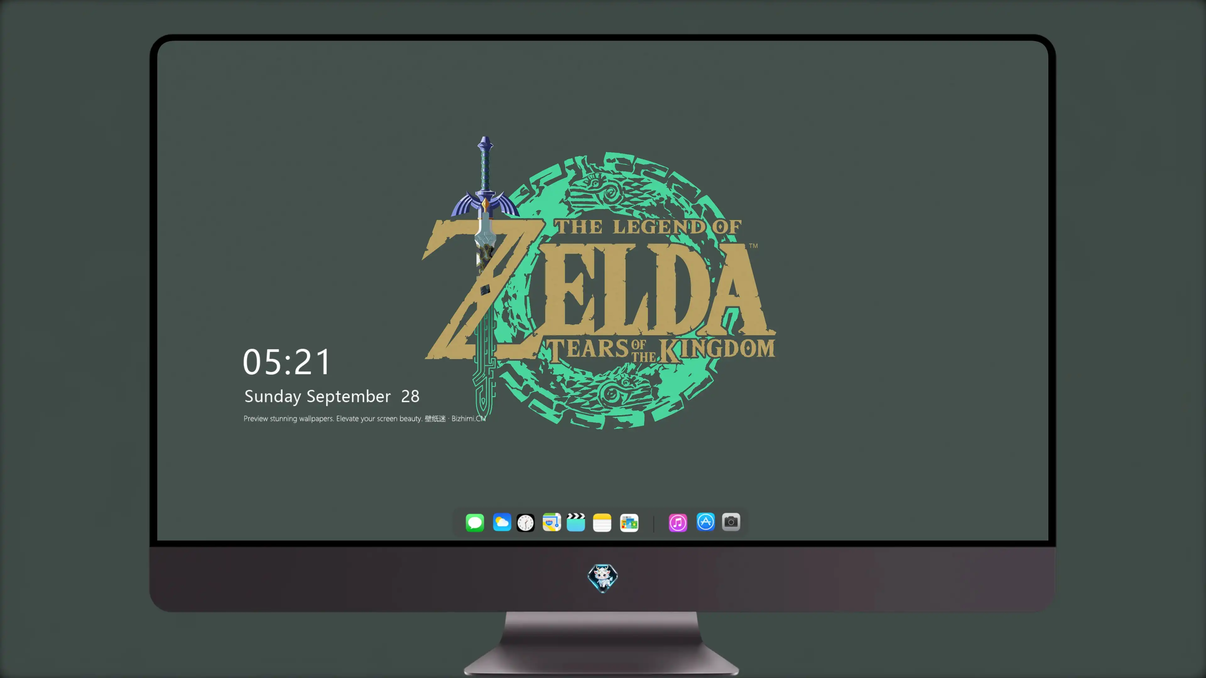8K超高清 治愈系的 LOGO色彩设计 pc锁屏 高清晰度