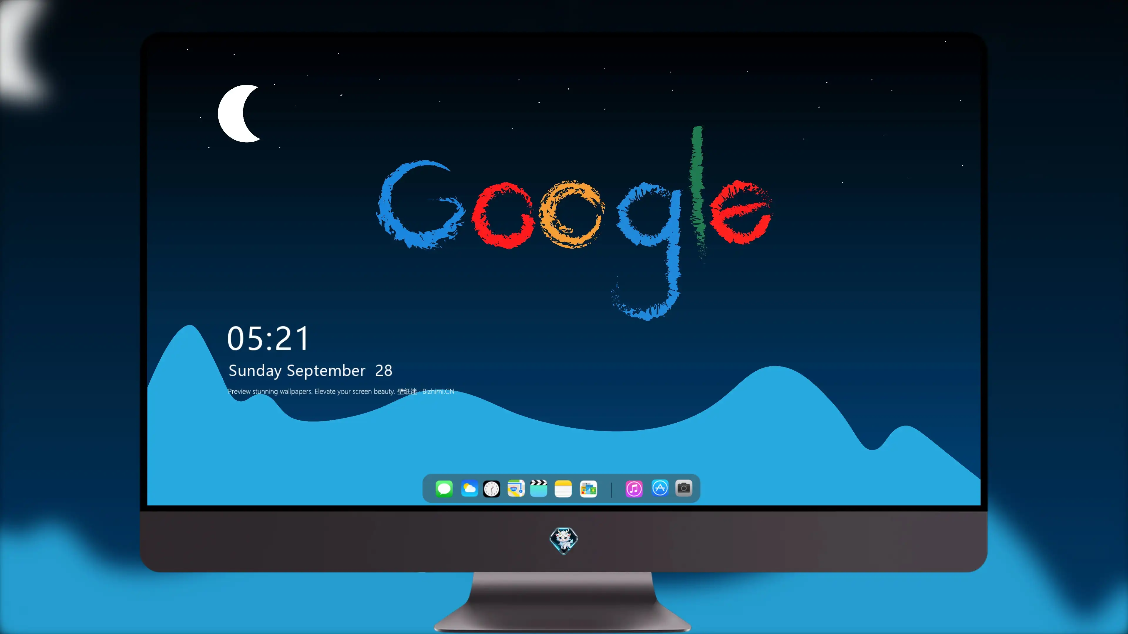 8K超高清 色彩丰富的 LOGO简约背景 pc锁屏 剪辑图片素材
