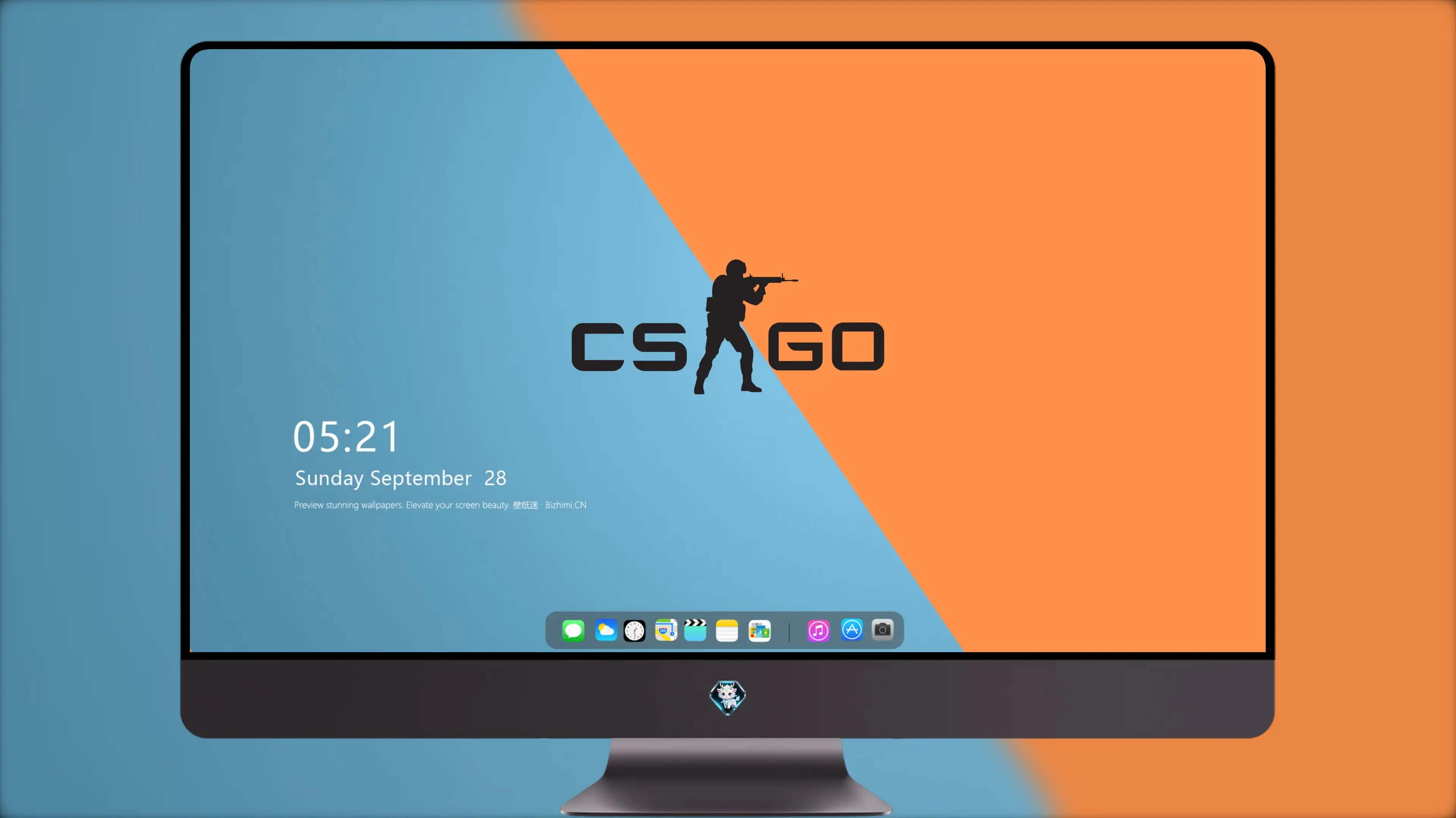 4k画质 简约大气的 LOGO简约壁纸 pc锁屏 高清晰度