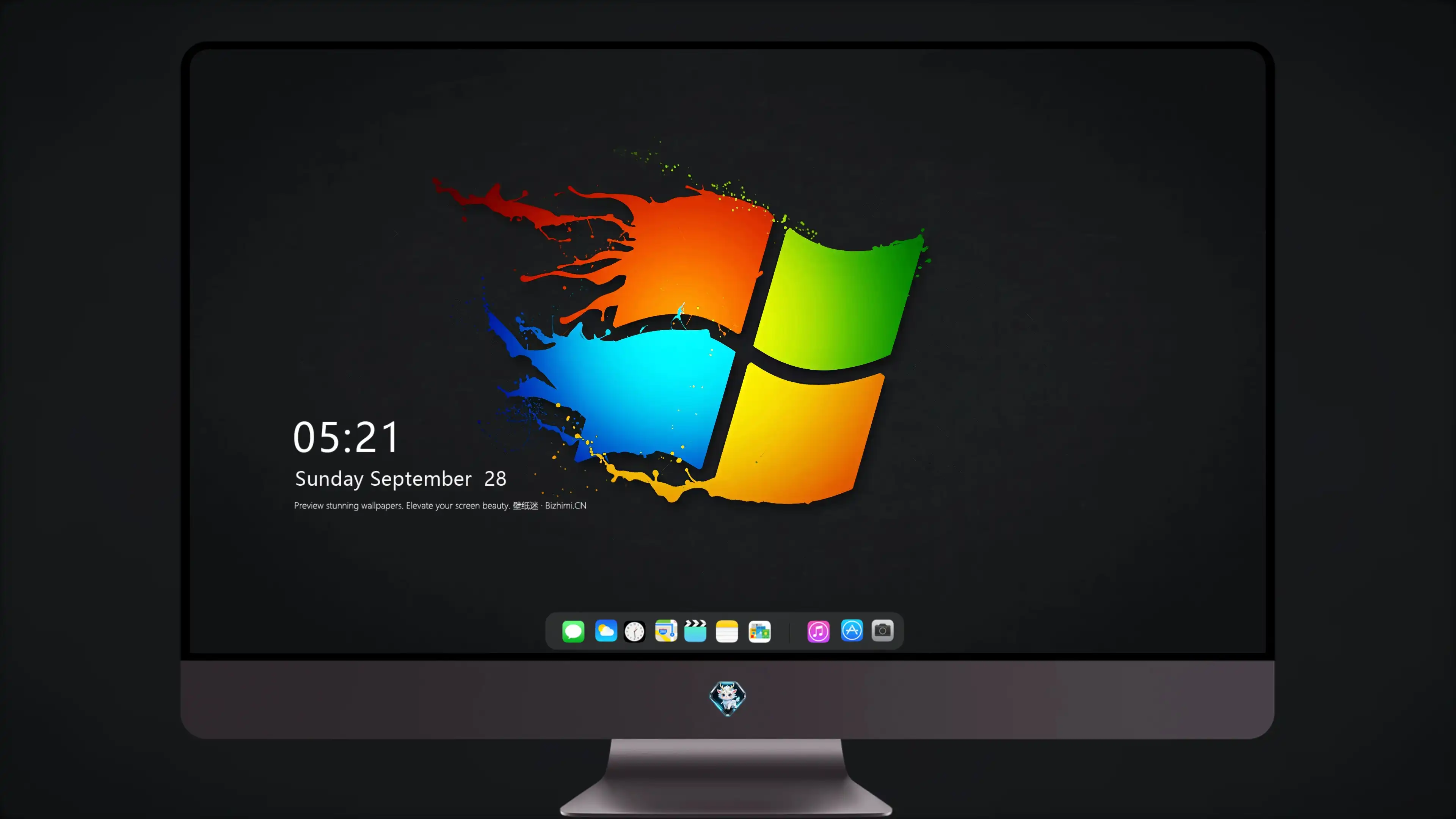 无损画质 柔和色调的 Windows色彩图片 pc锁屏 高清图库