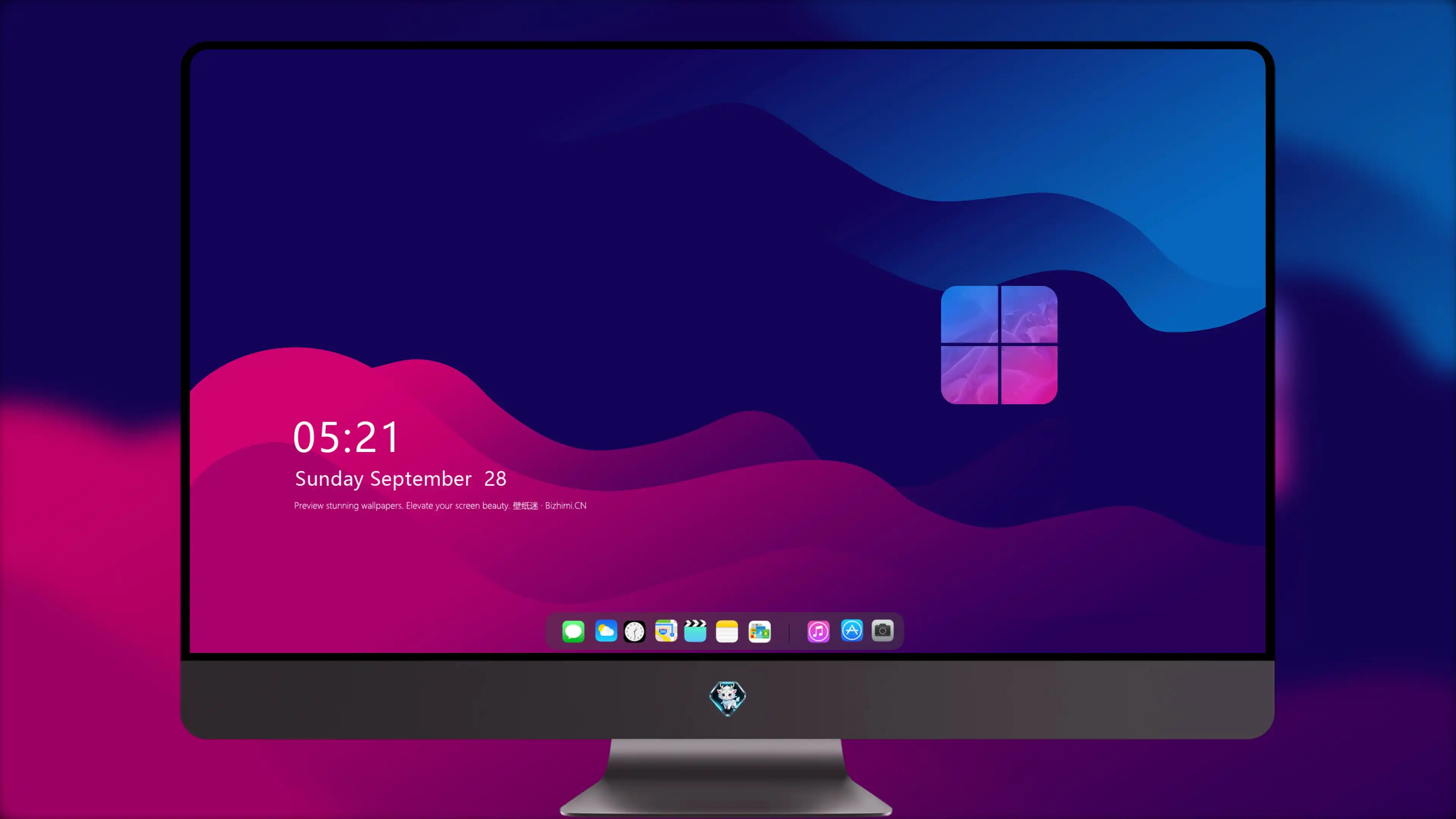 4k画质 高级感的 Windows色彩图片 pc锁屏 剪辑图片素材