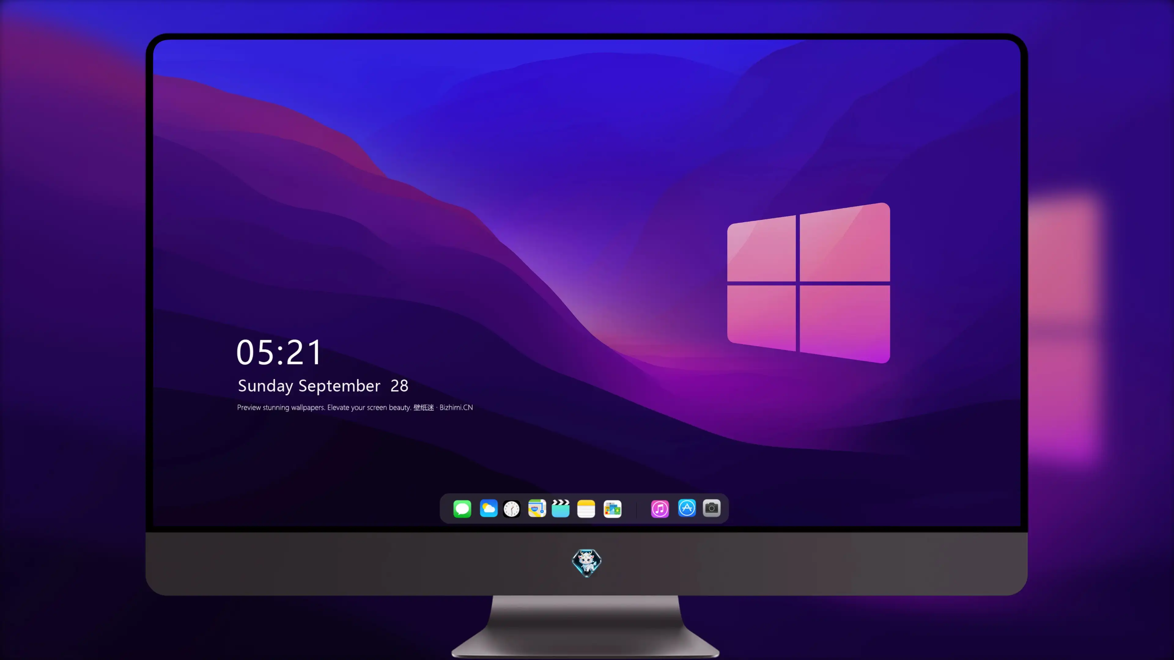 2K壁纸 清新淡雅的 Windows色彩图片 pc锁屏 免费下载