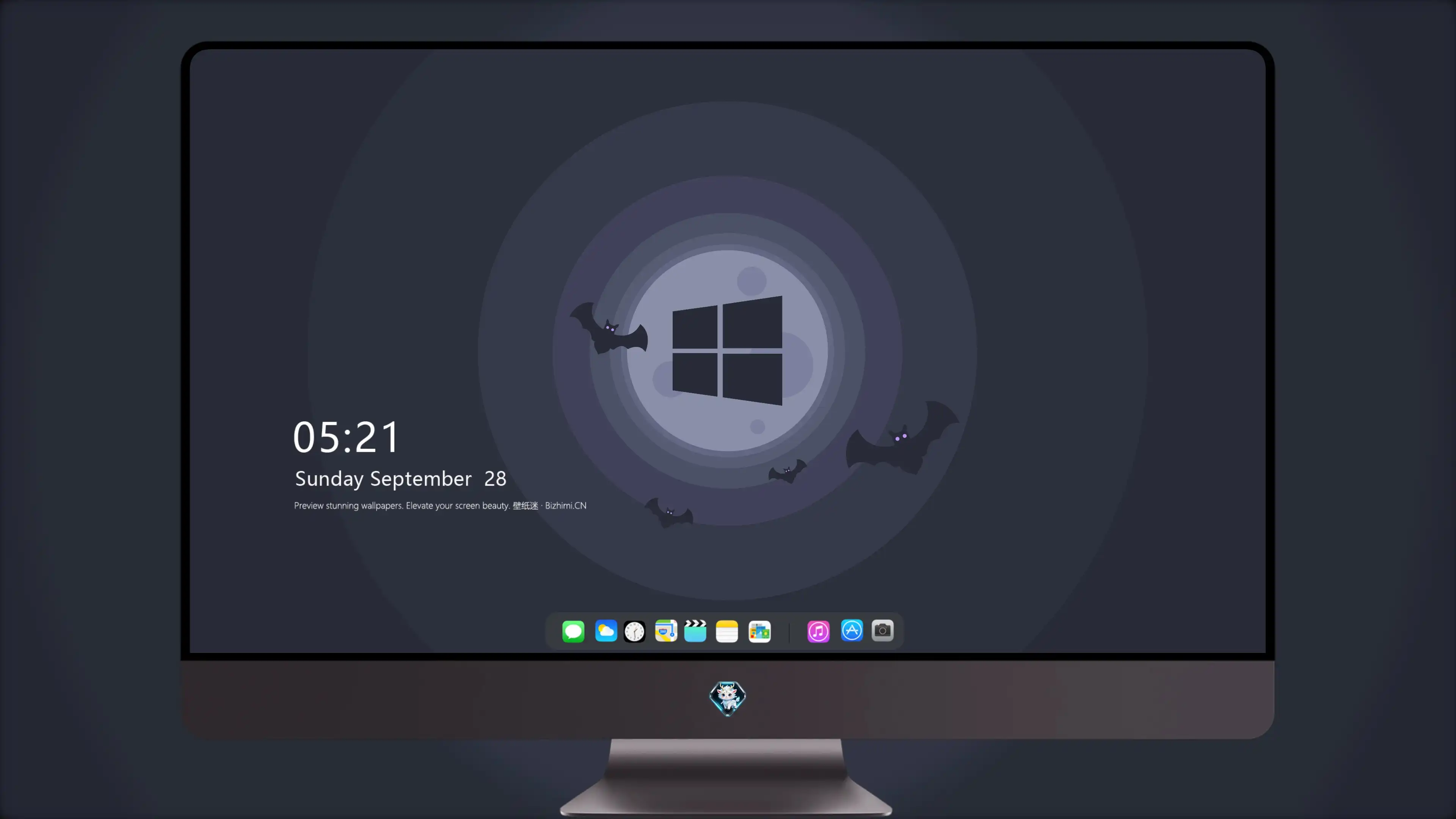 2K壁纸 治愈系的 Windows简约背景 电脑桌牌壁纸 免费下载