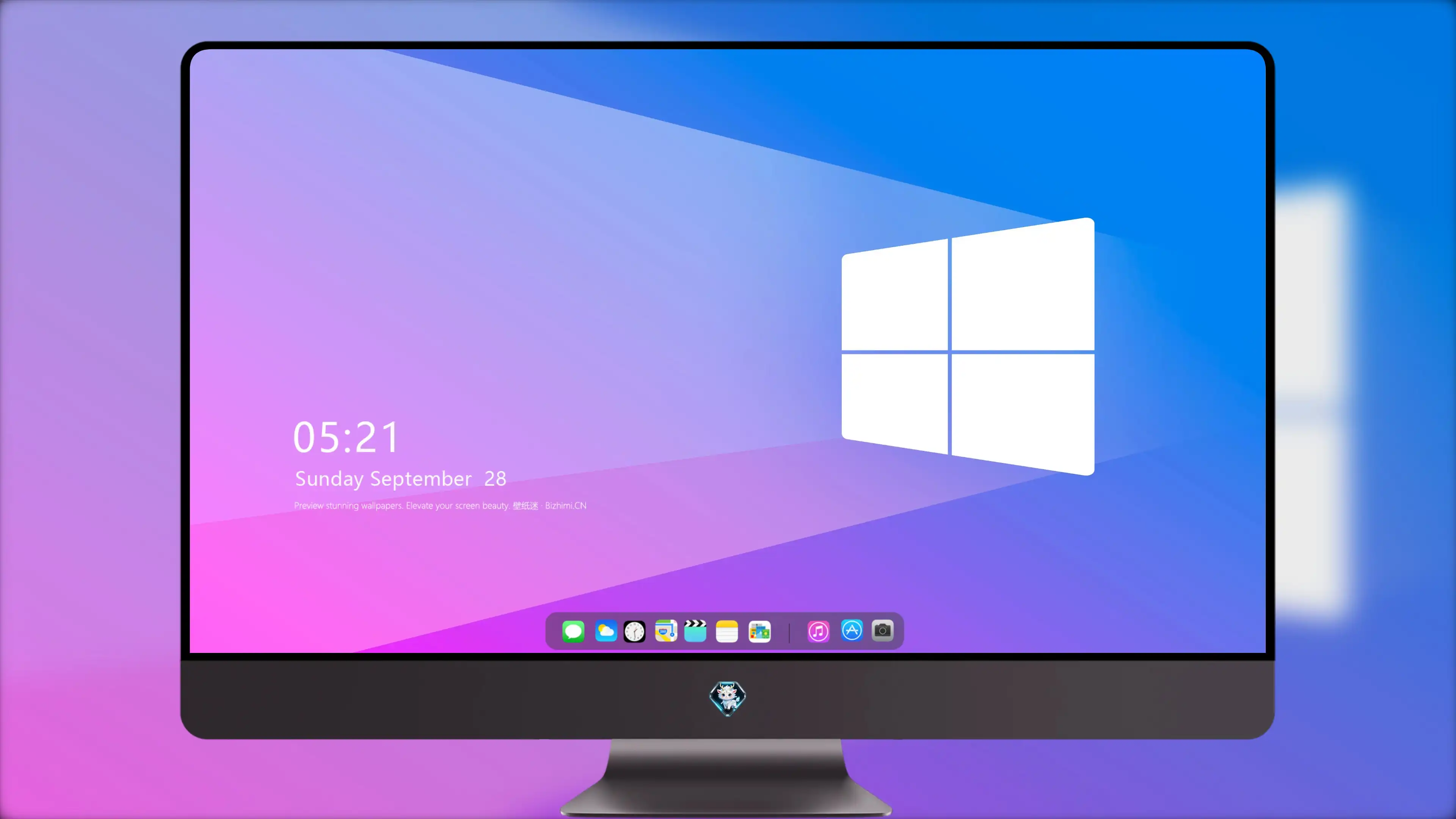 8K超高清 ins风的 Windows简约背景 iPad壁纸 剪辑图片素材