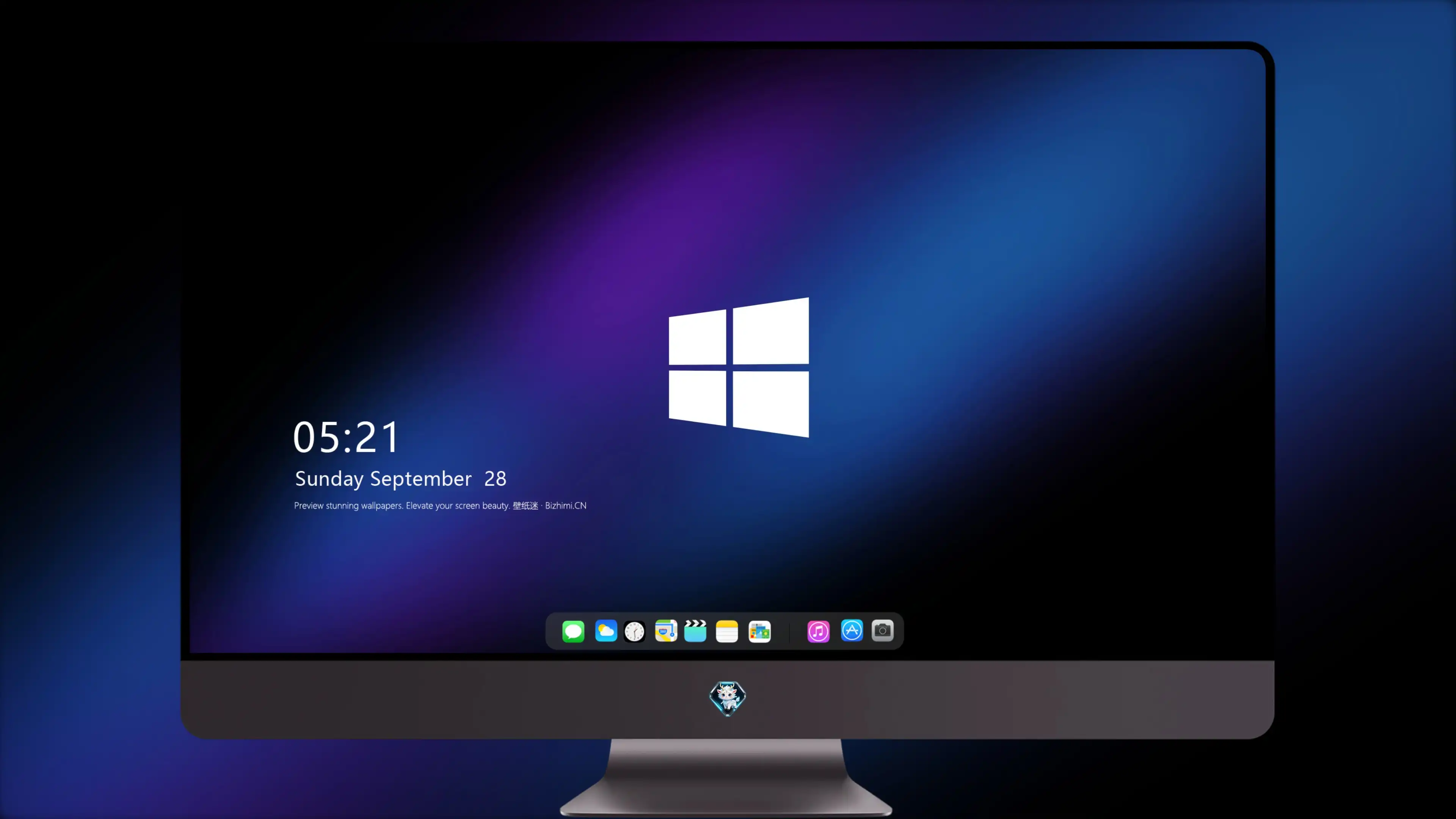 2K壁纸 柔和色调的 Windows简约壁纸 电脑桌牌锁屏 高清晰度
