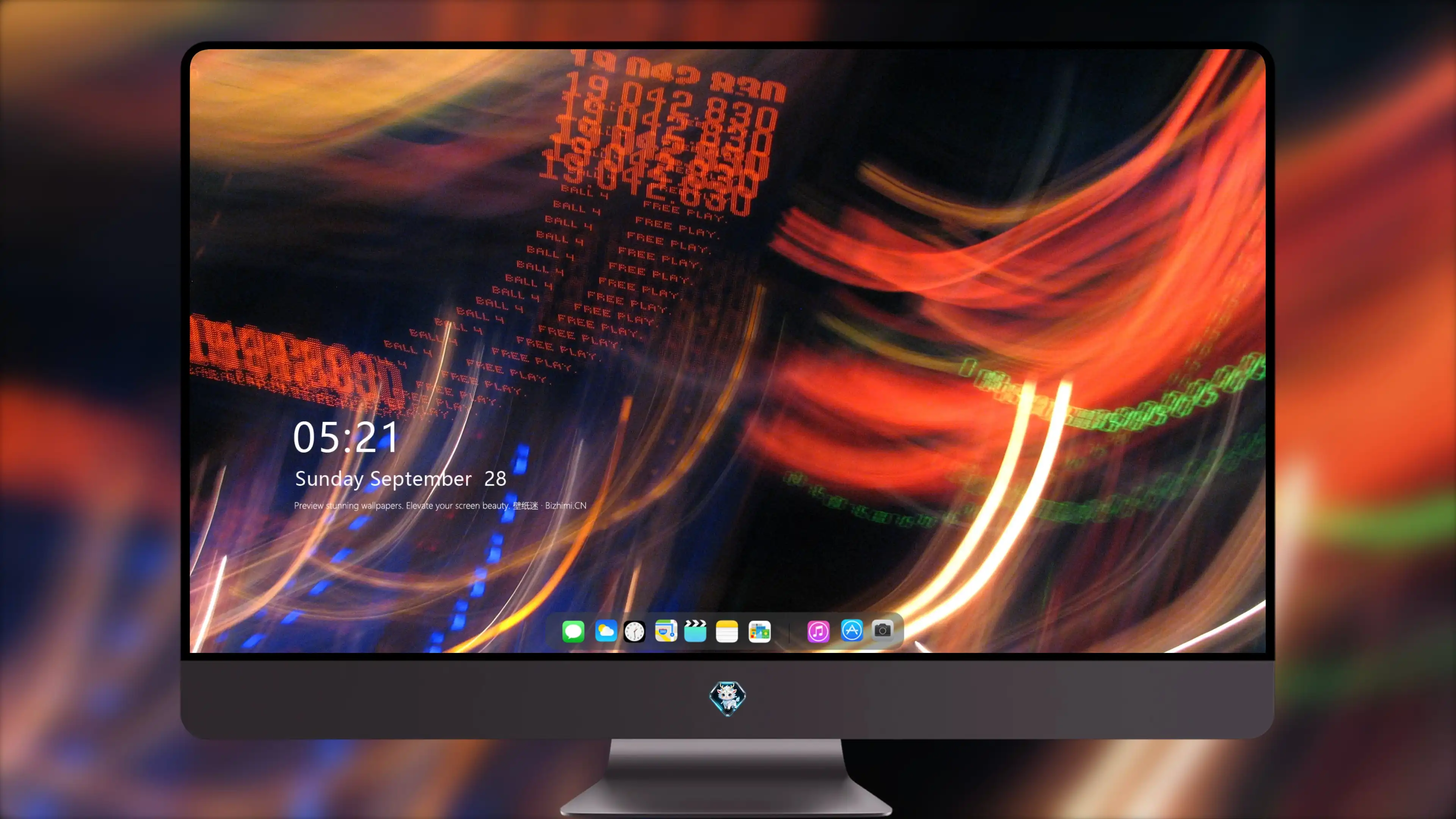 8K超高清 柔和色调的 代码简约背景 IPAD壁纸 高清晰度