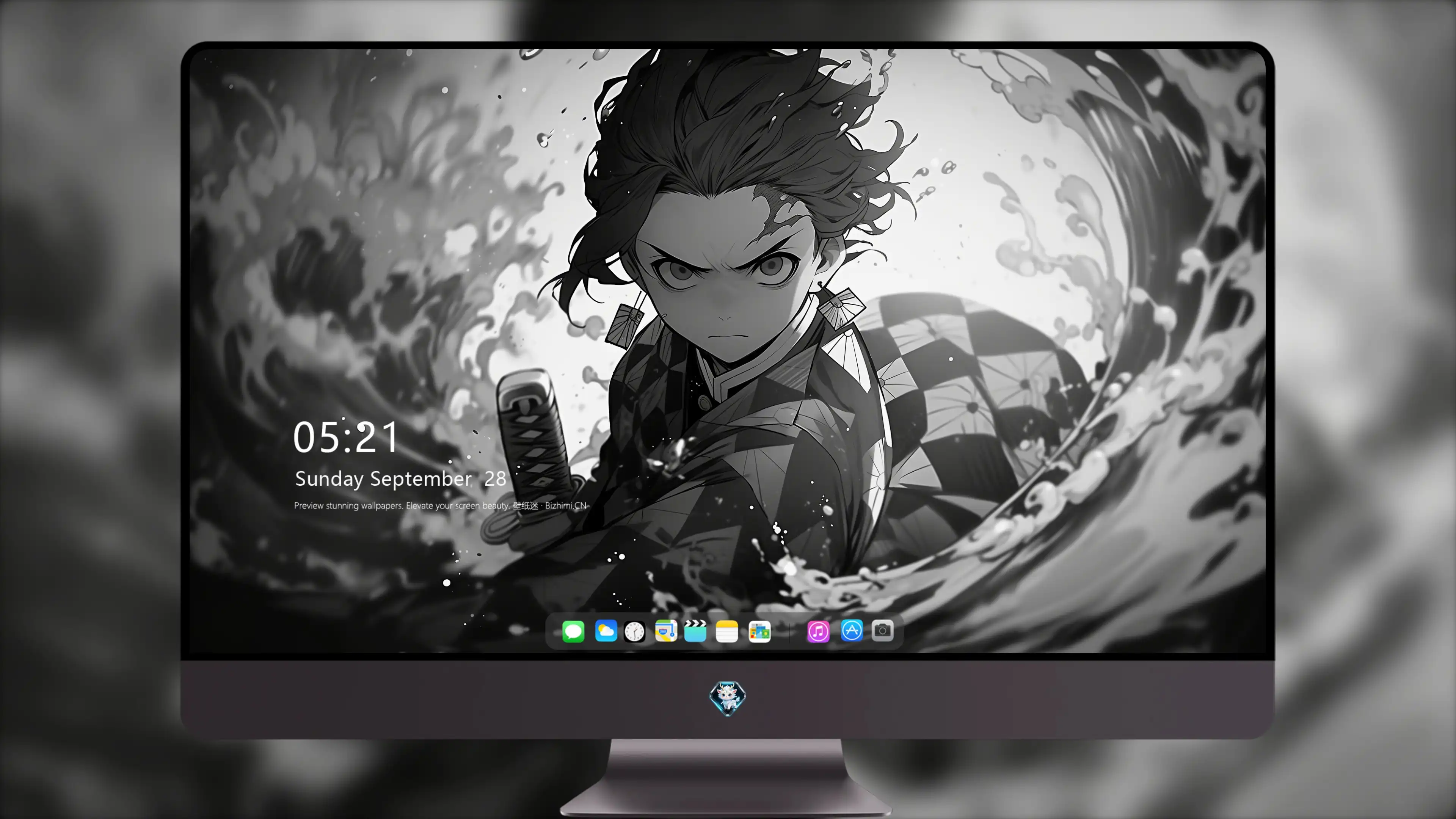 4k画质 高级感的 黑白黑白背景 iPad壁纸 高清图库