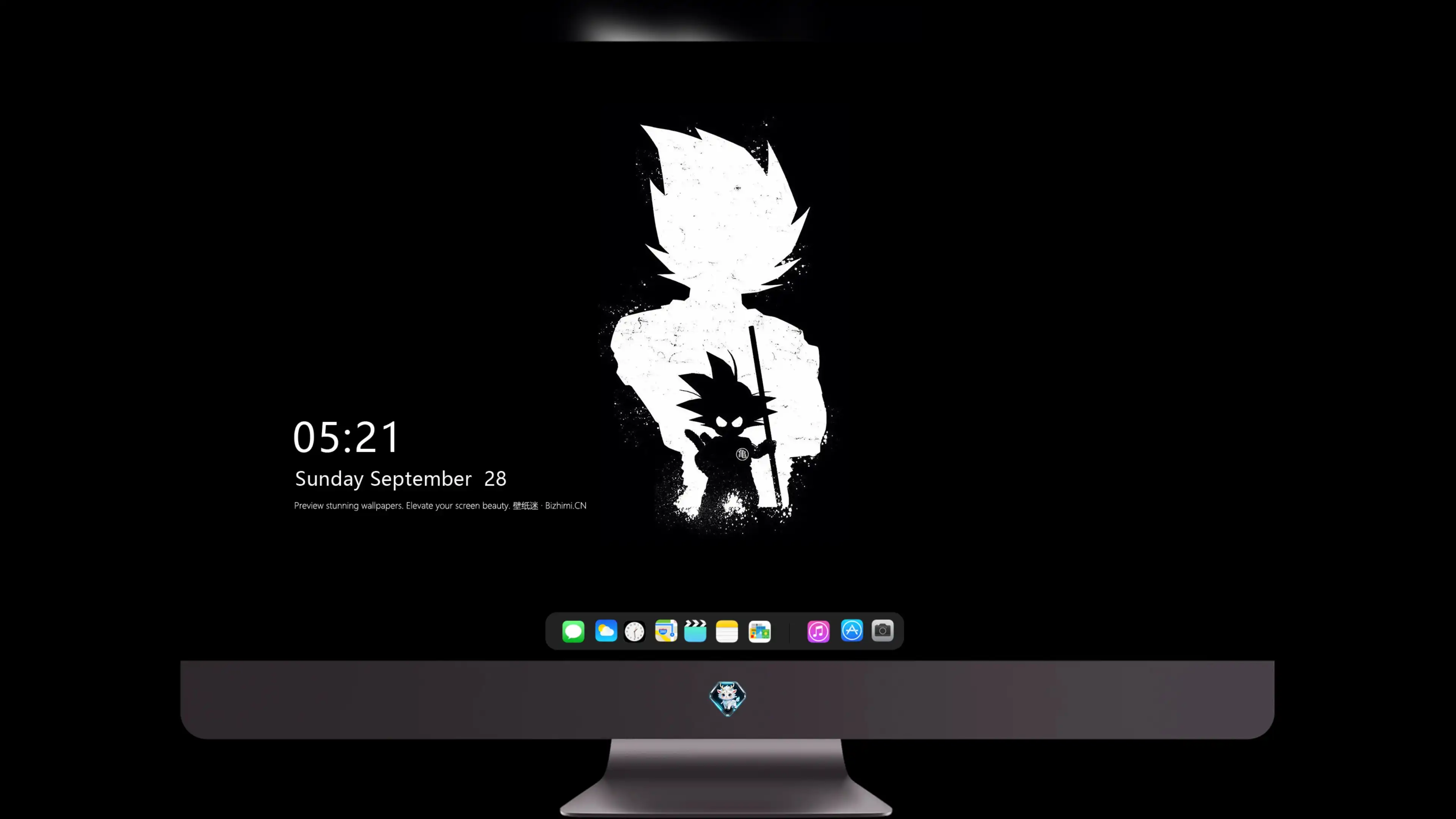 8K超高清 清新淡雅的 黑白黑白背景 pc锁屏 无水印