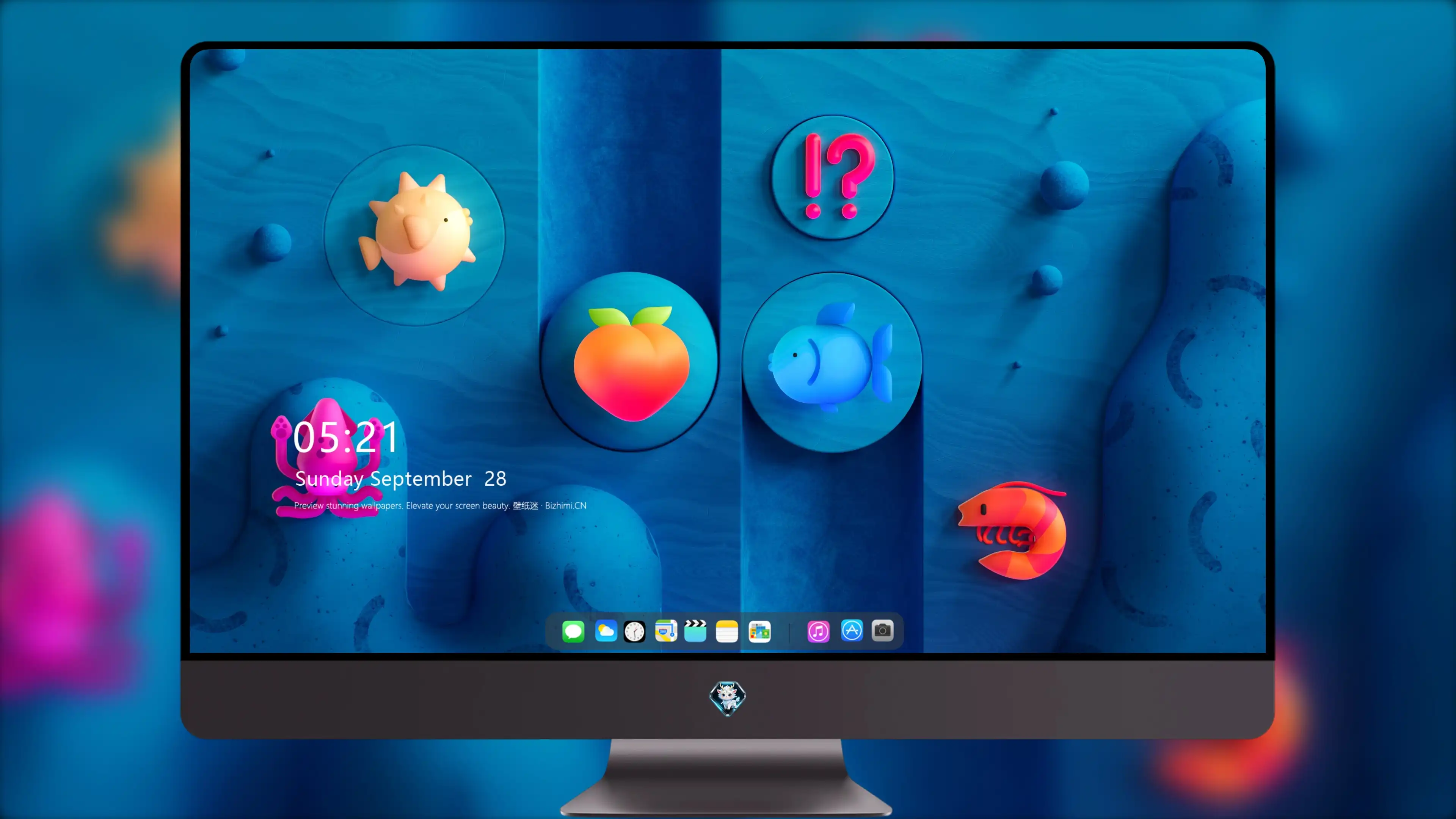 2K壁纸 色彩丰富的 微软简约背景 pc锁屏 精选壁纸