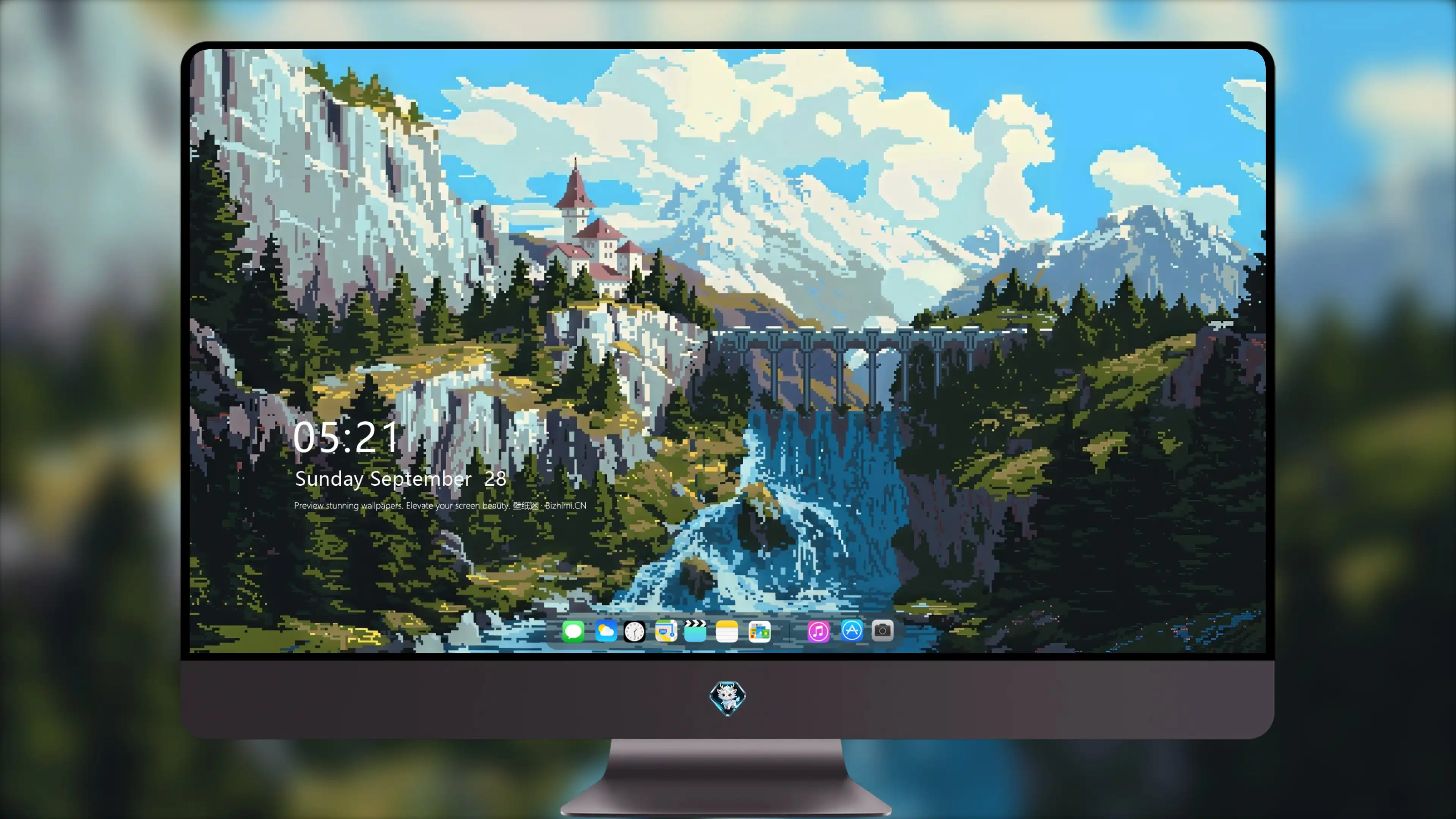 无损画质 极简风格的 像素像素背景 IPAD壁纸 精选壁纸