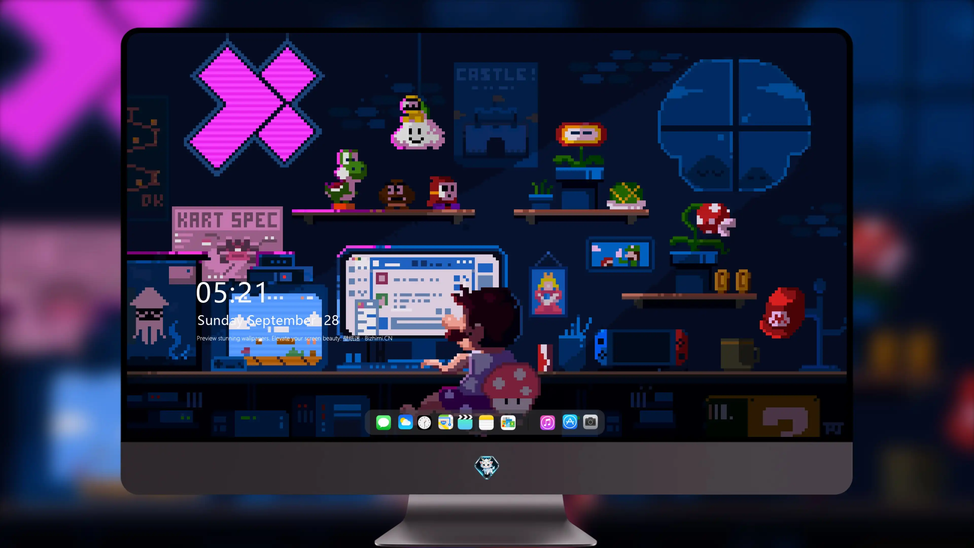 8K超高清 高级感的 像素像素图片 pc锁屏 免费下载