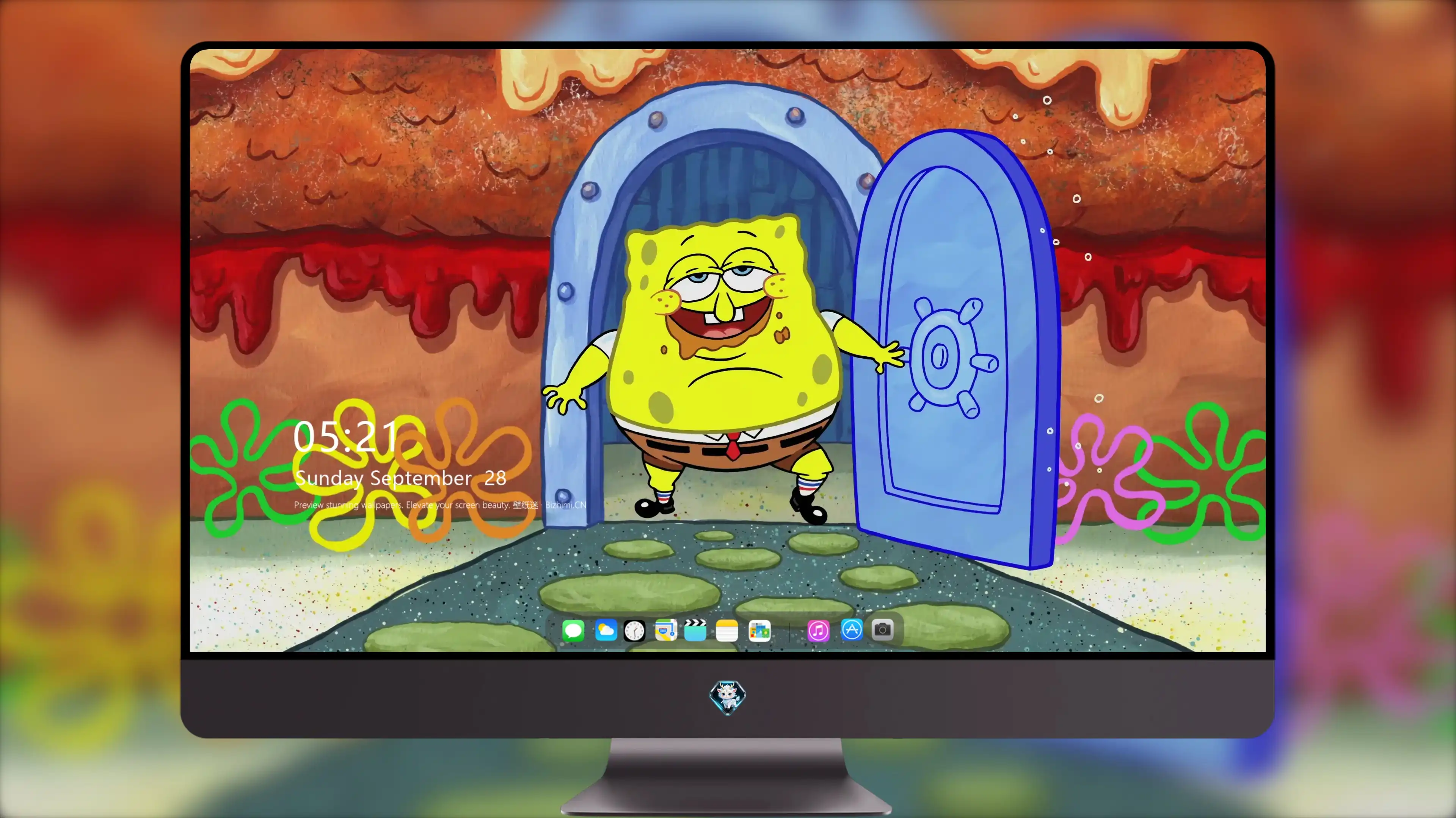 4K海绵宝宝 Bikini Bottom场景壁纸