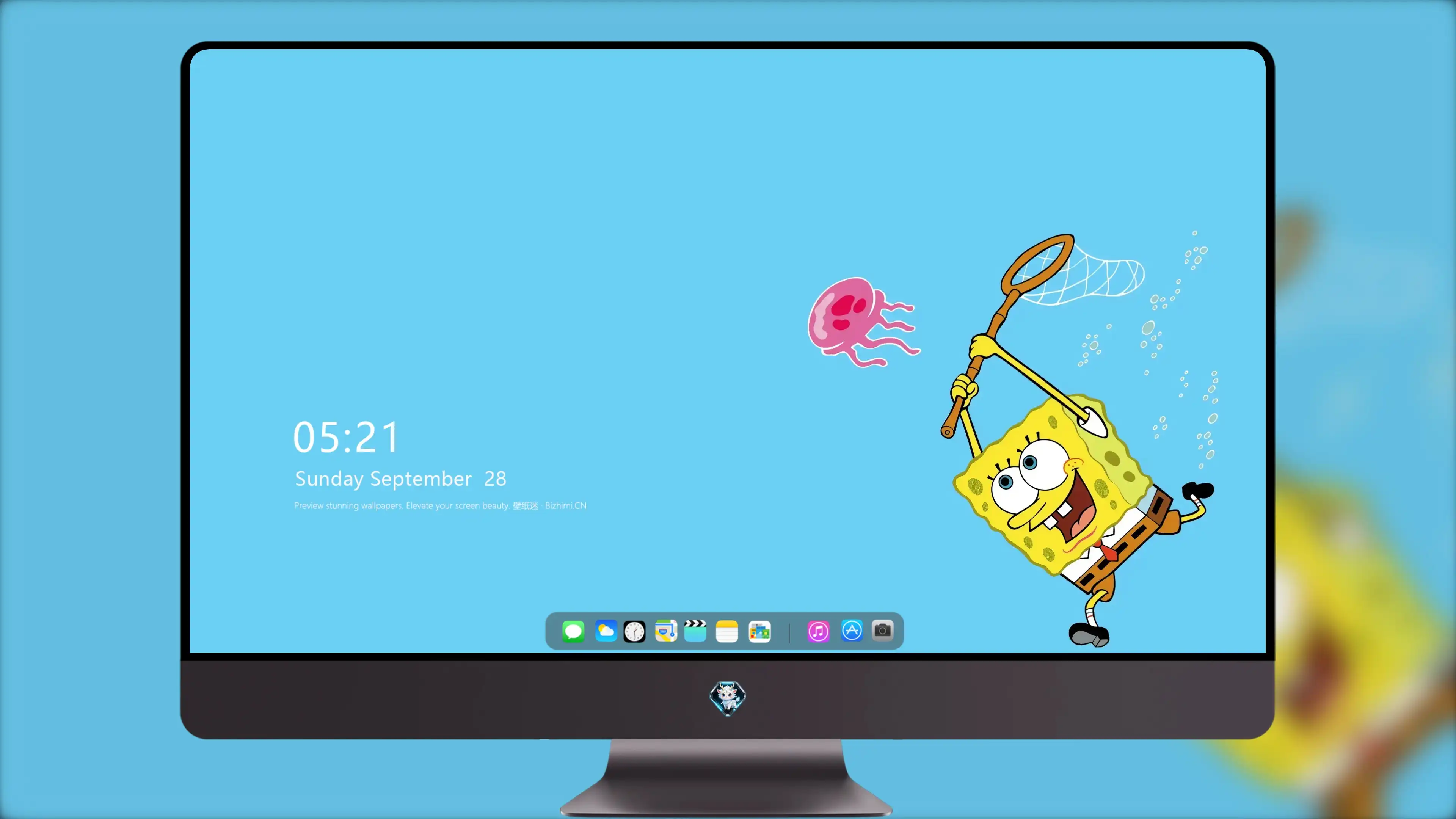 4K海绵宝宝 Bikini Bottom场景壁纸