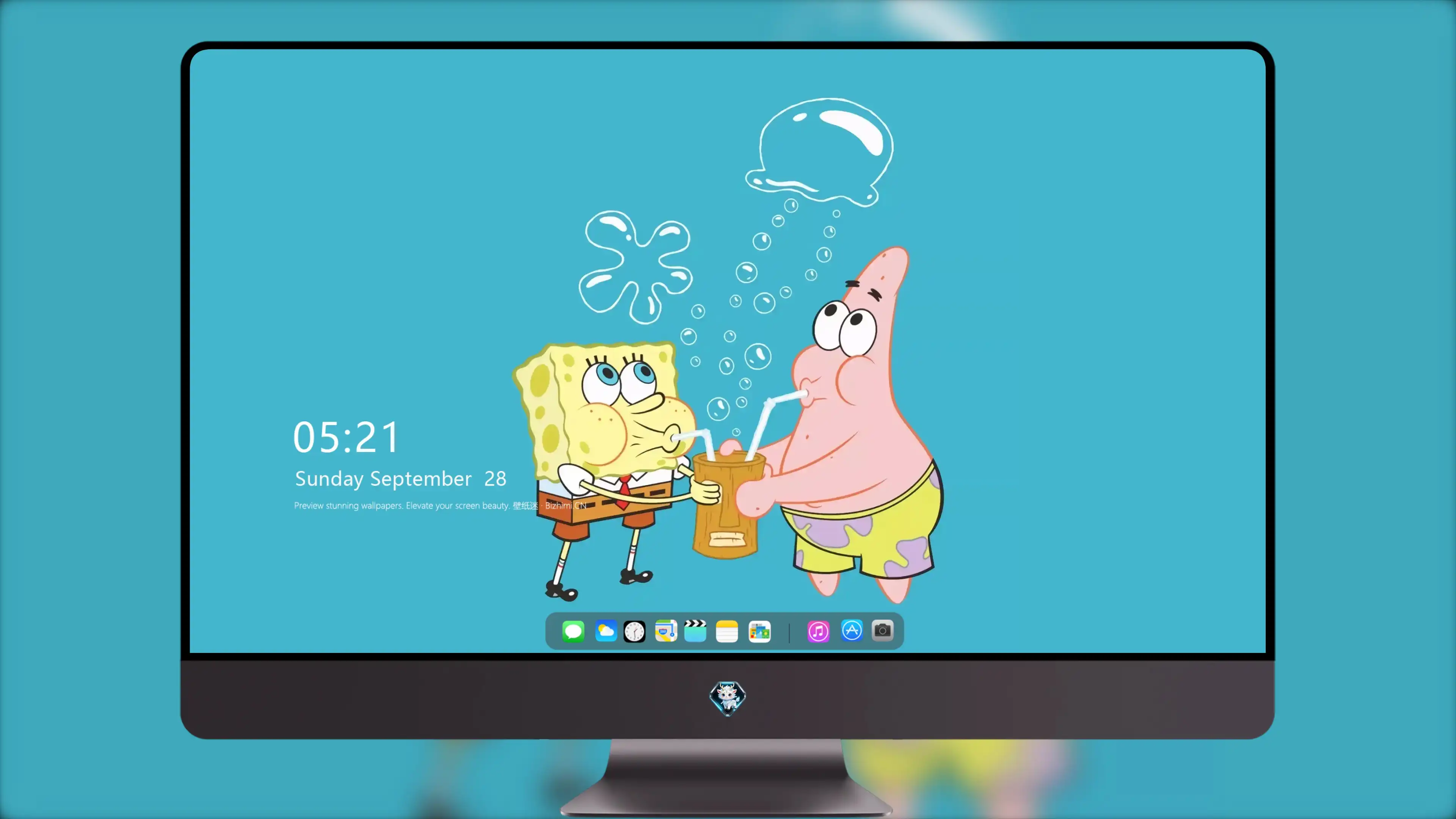 4K海绵宝宝 Bikini Bottom场景壁纸
