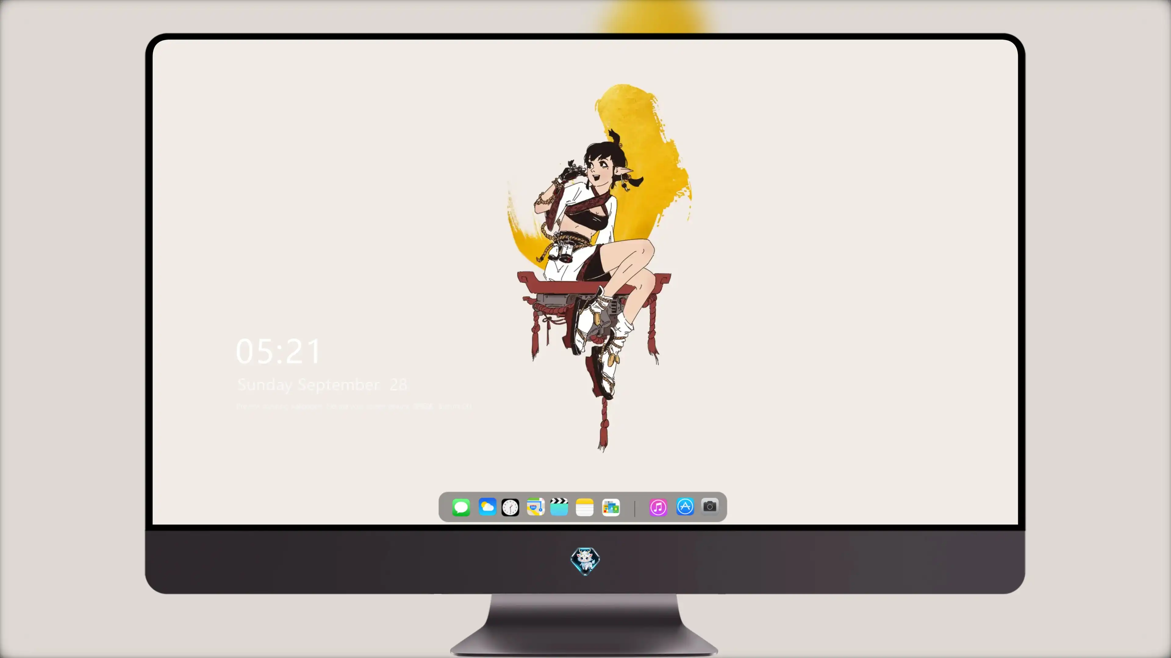 4K超清 666K信譞插画壁纸 笔记本桌面 无水印