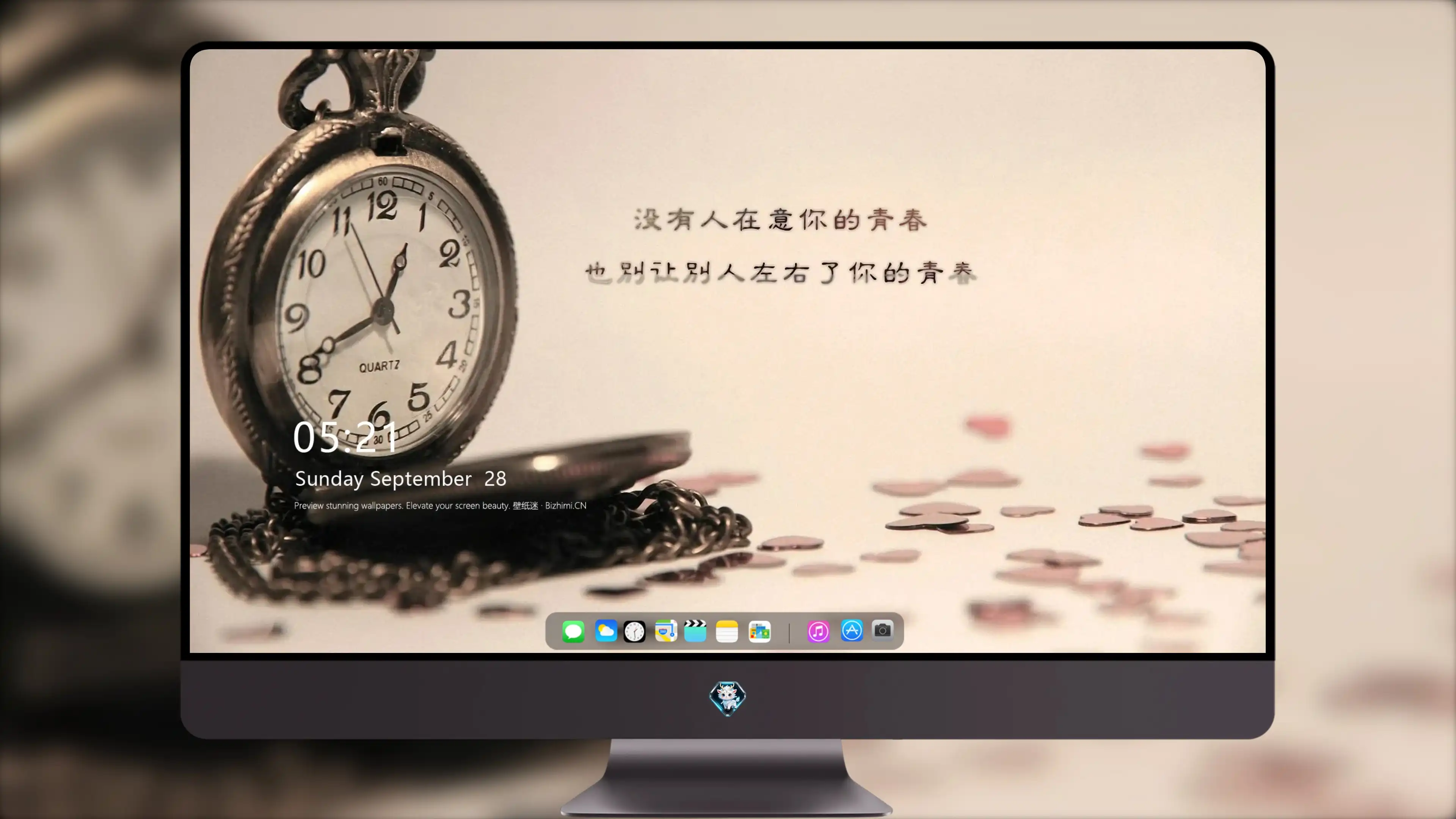 4K爱情浪漫壁纸 牵手倒影温馨甜蜜