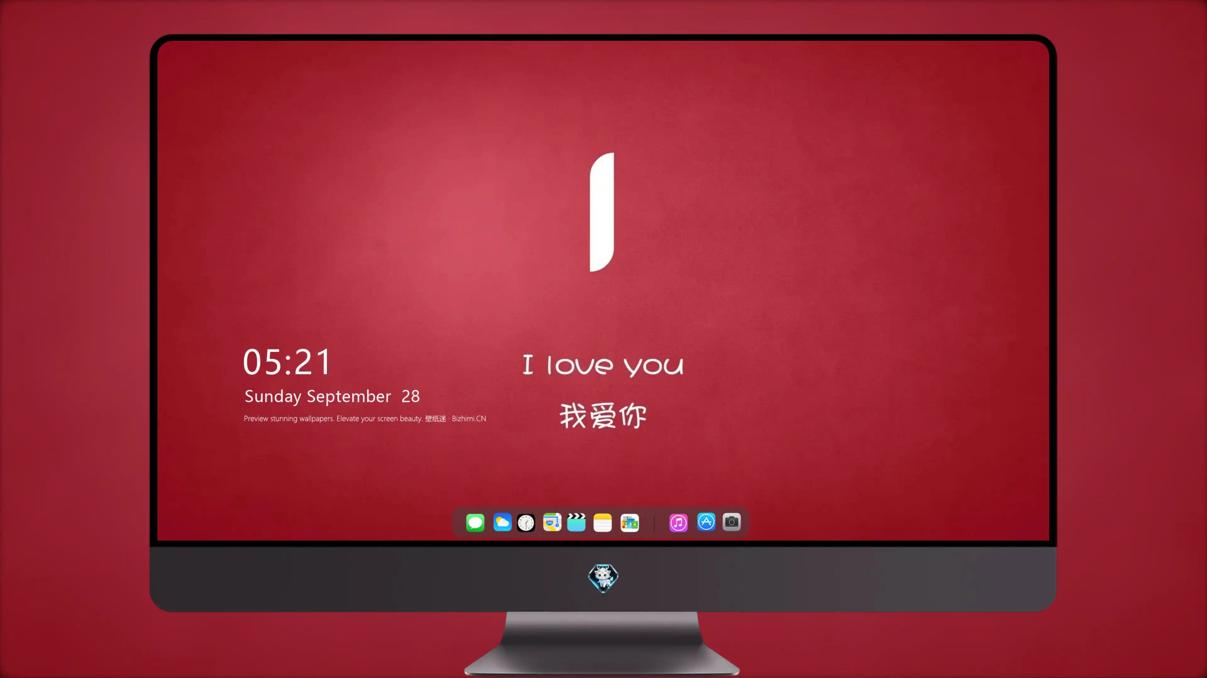 4K爱情浪漫壁纸 牵手倒影温馨甜蜜