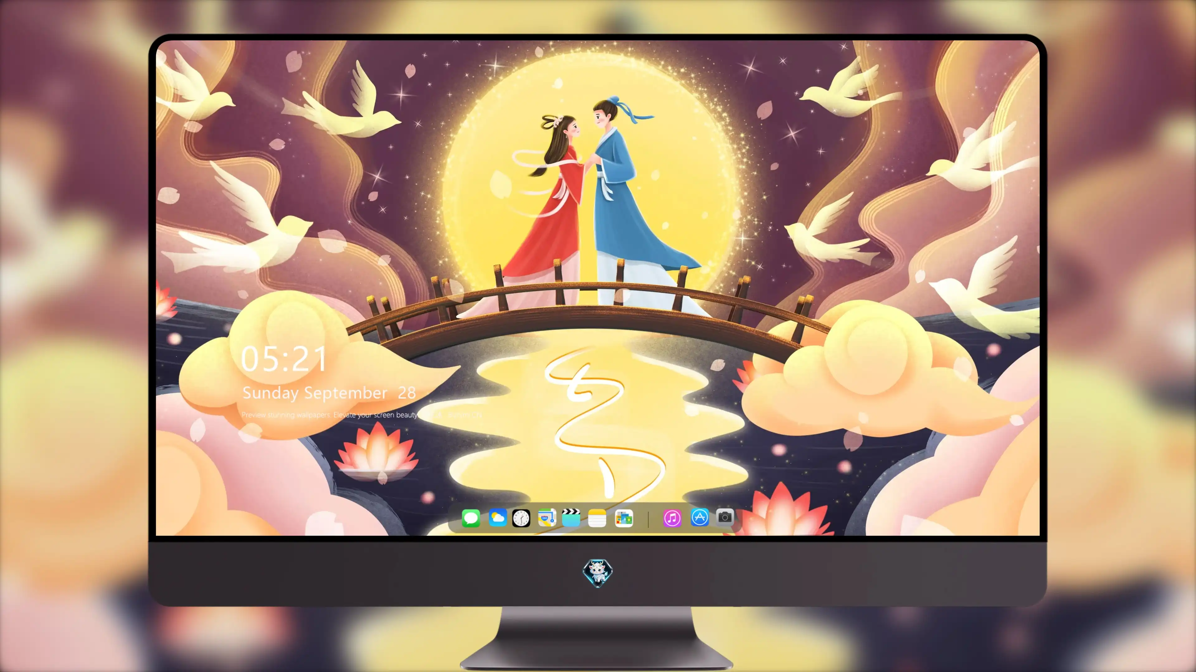 4K节日氛围壁纸 节日贺卡创意设计
