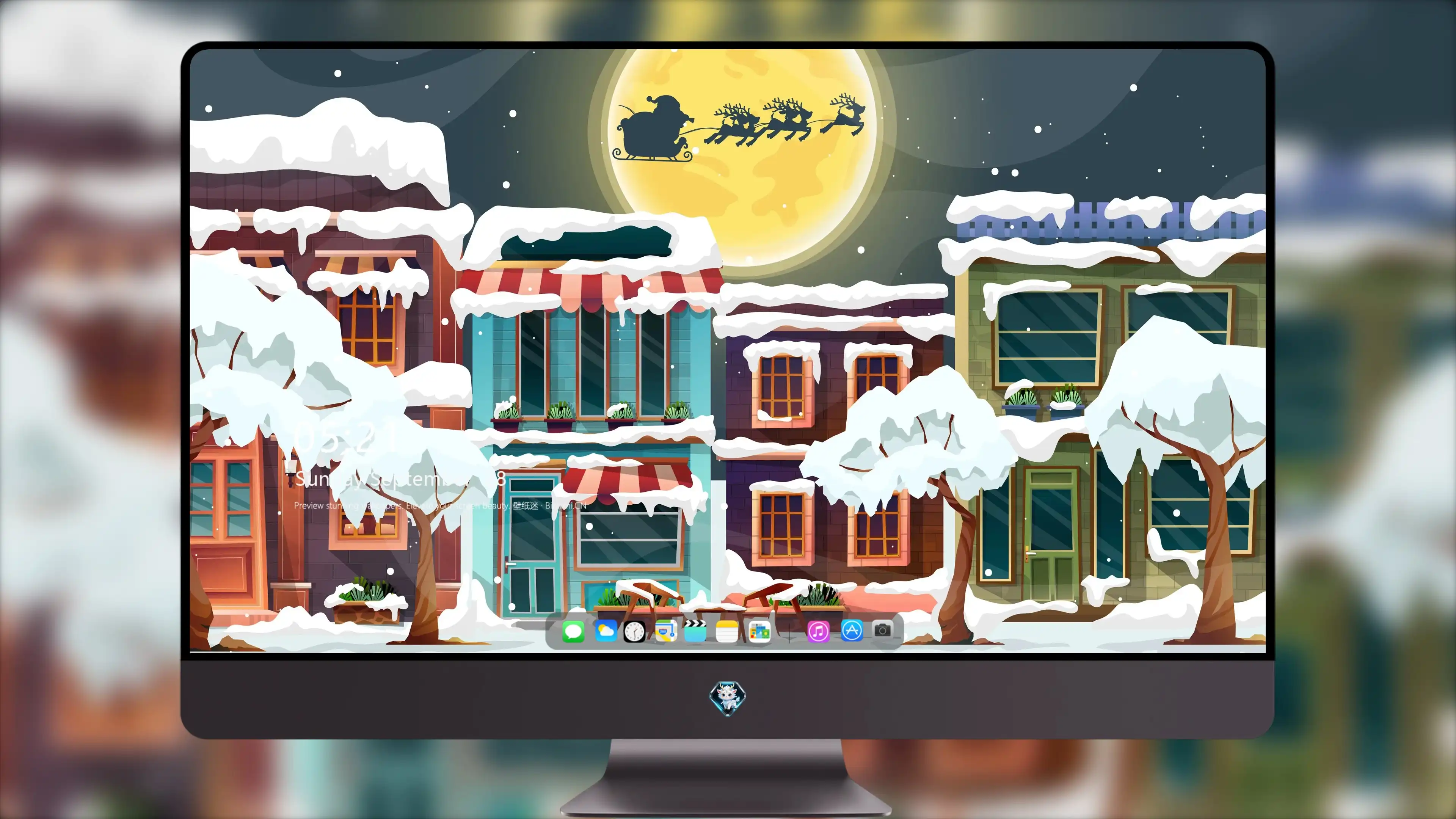 4K节日氛围壁纸 人群欢庆热闹场景