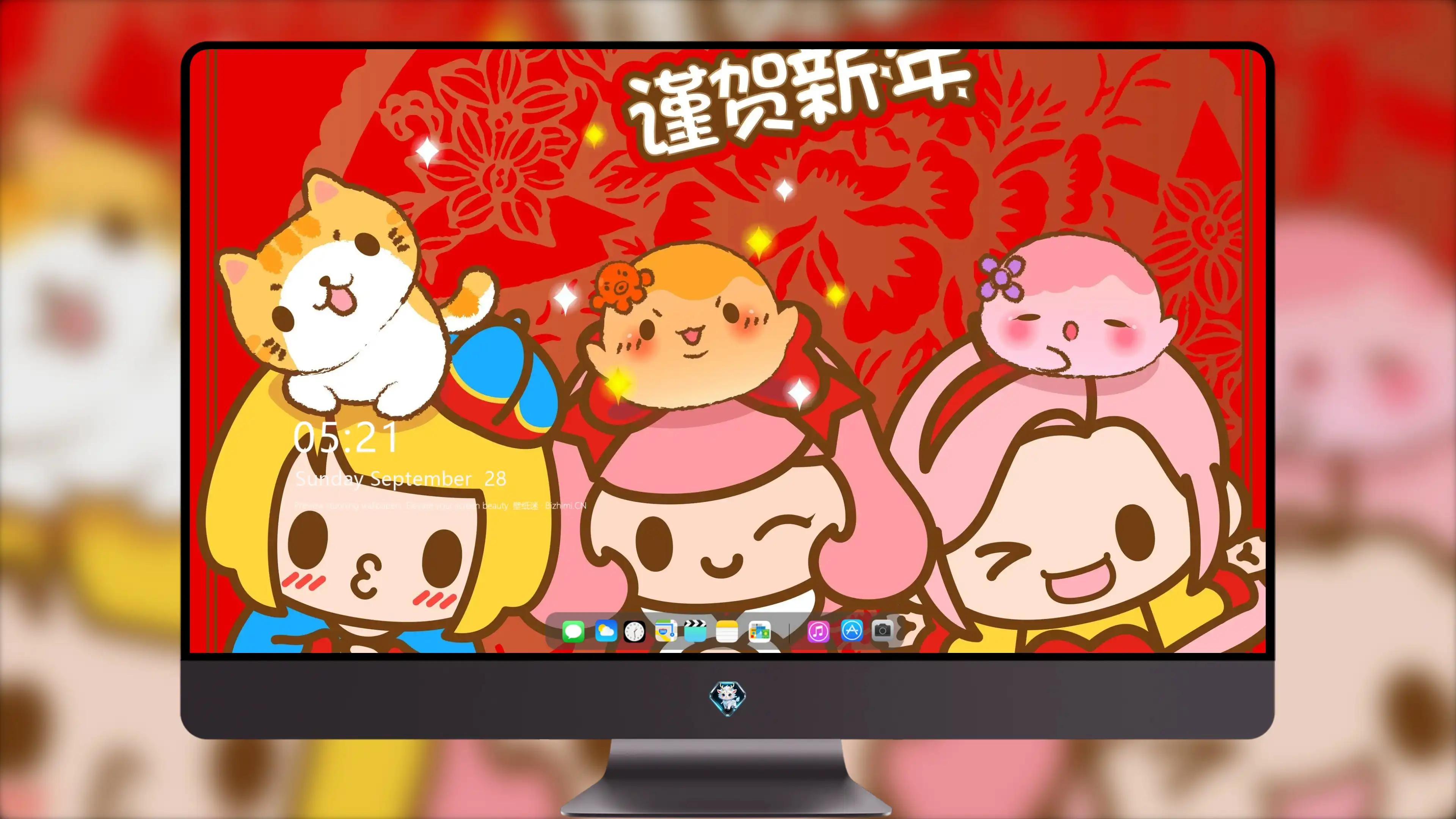 4K节日氛围壁纸 节日贺卡创意设计