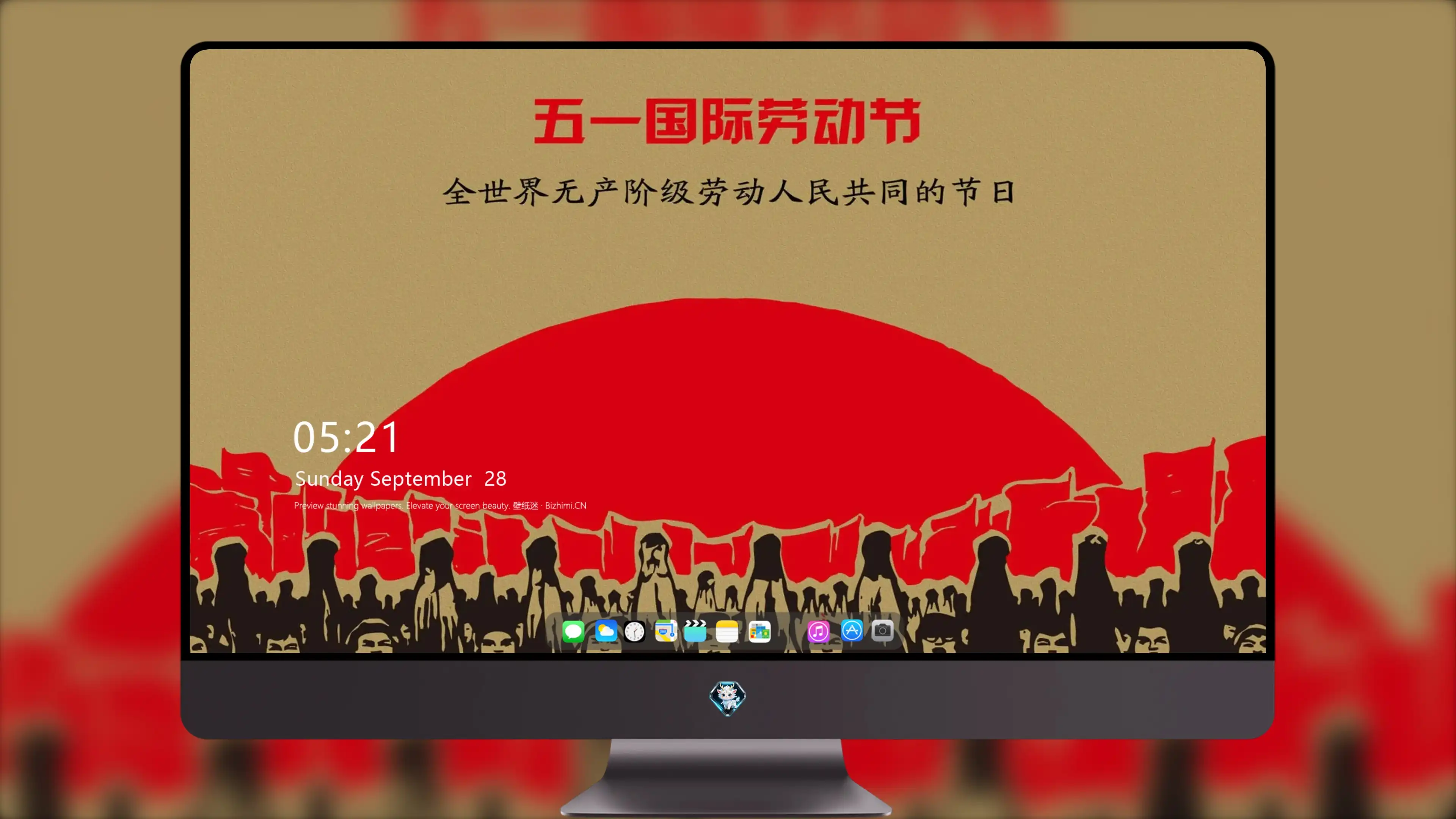 4K节日氛围壁纸 灯笼挂饰传统韵味