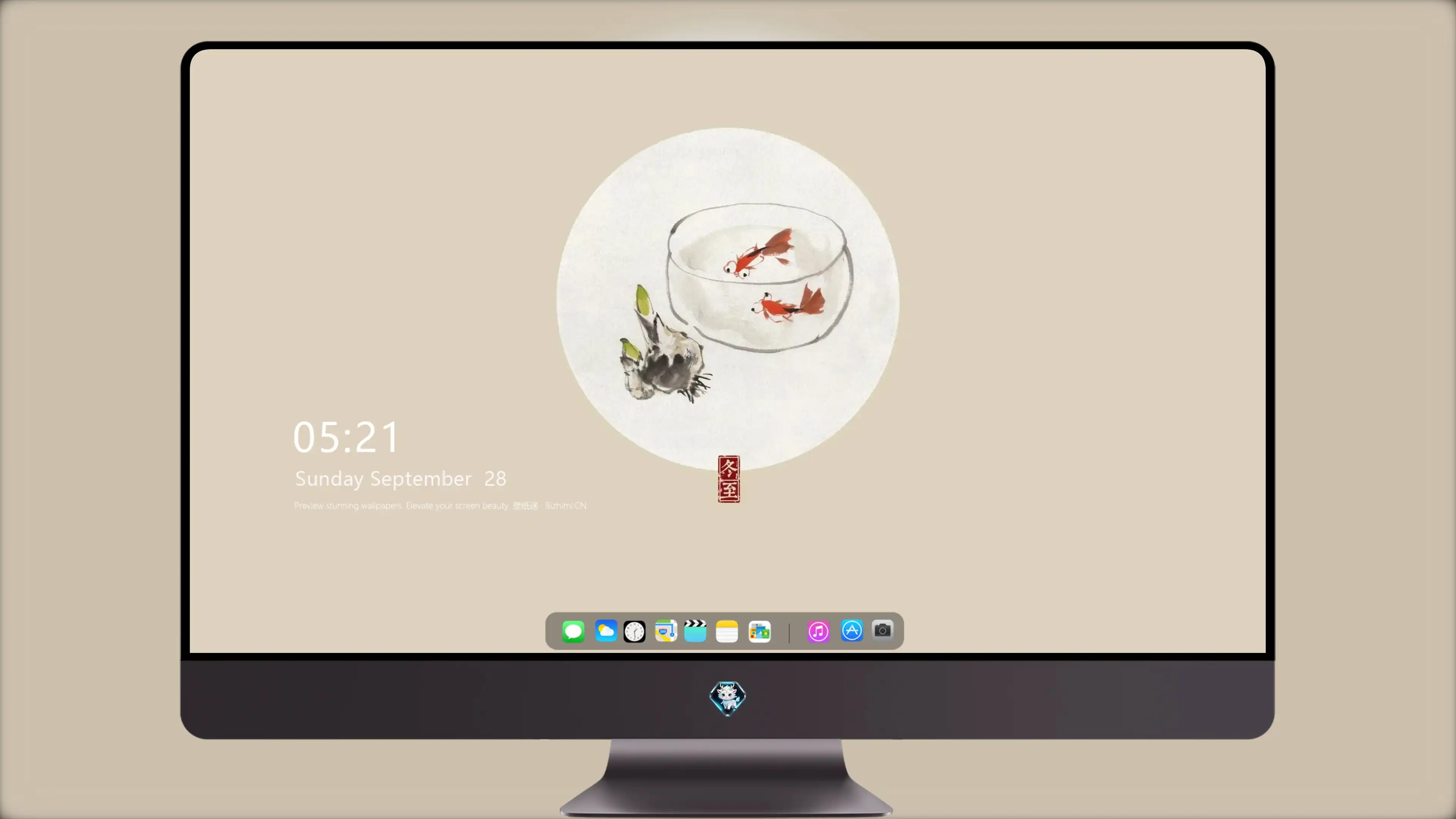 4K节日氛围壁纸 彩灯装饰温馨喜庆